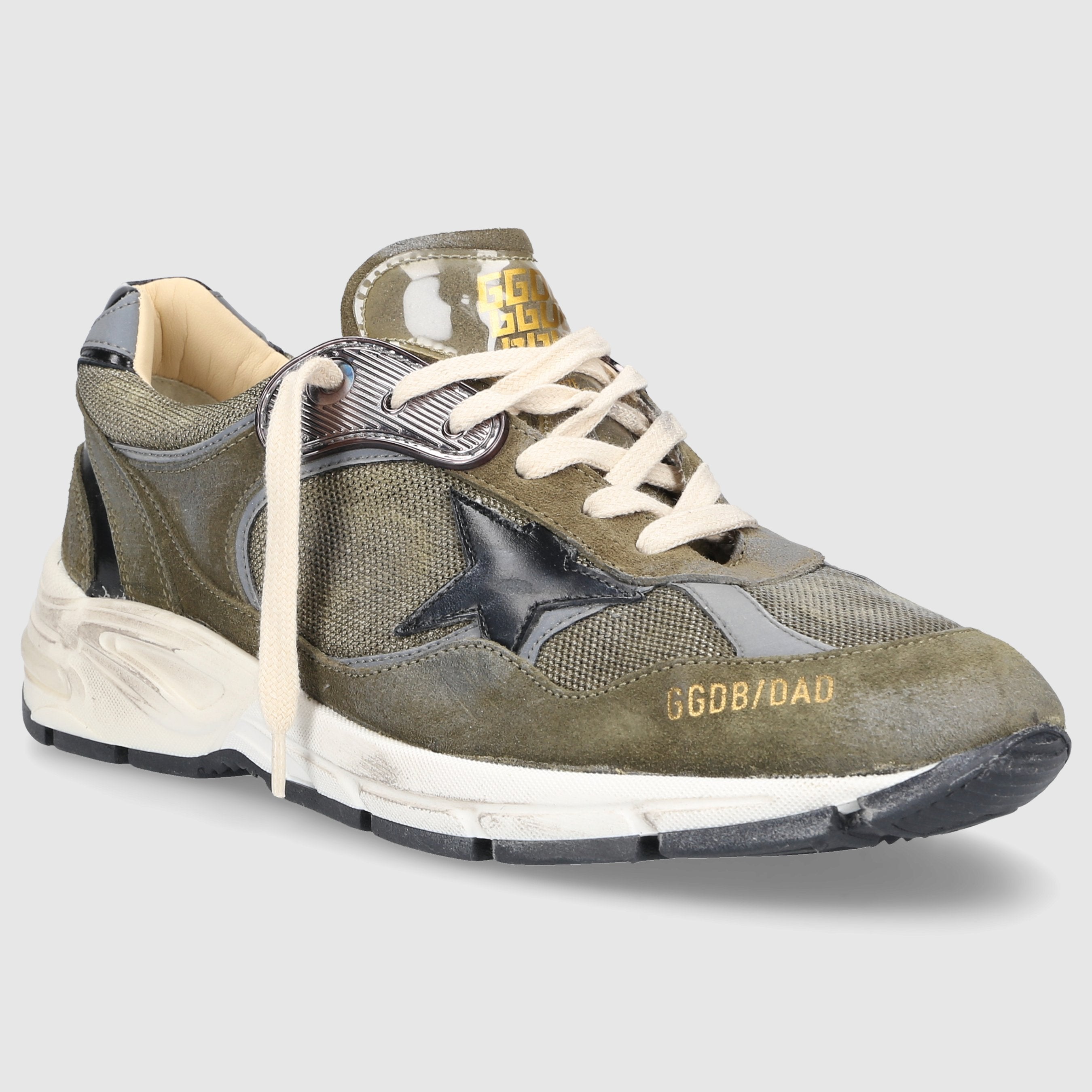 Golden Goose Herren Sneaker low RUNNING DAD Veloursleder Textil