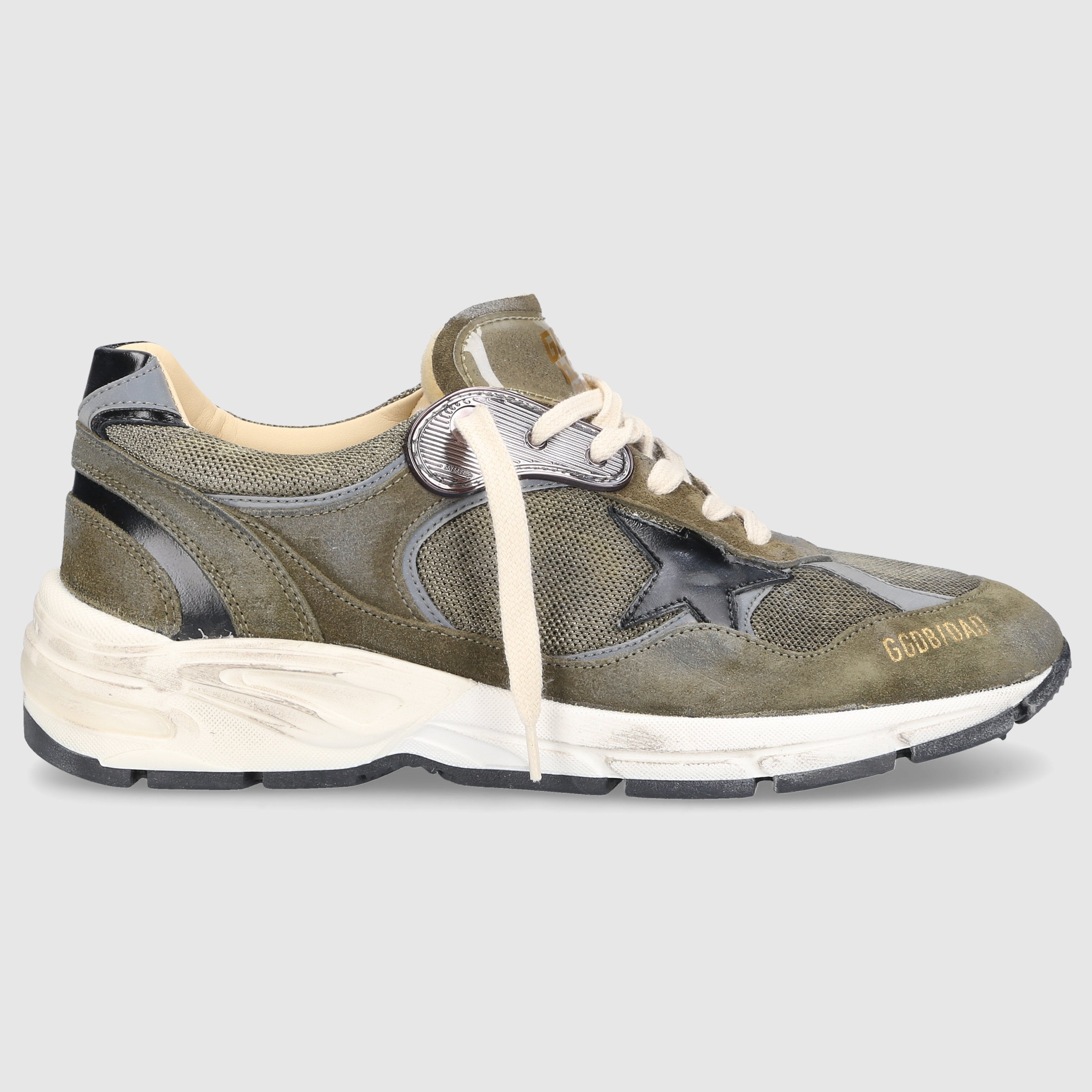 Golden Goose Herren Sneaker low RUNNING DAD Veloursleder Textil