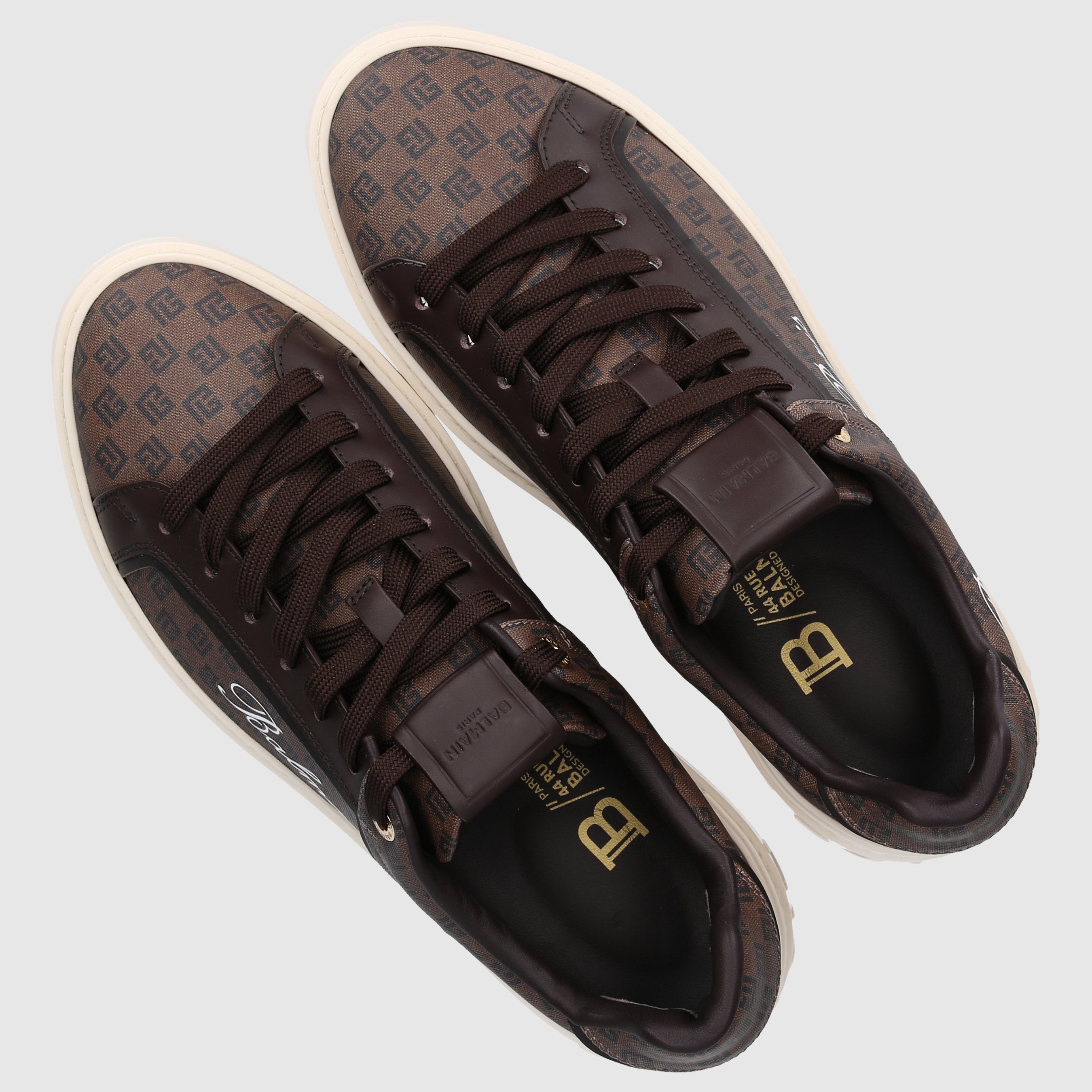 Balmain W SNEAKER CN1VI712TMBPWFP Brown