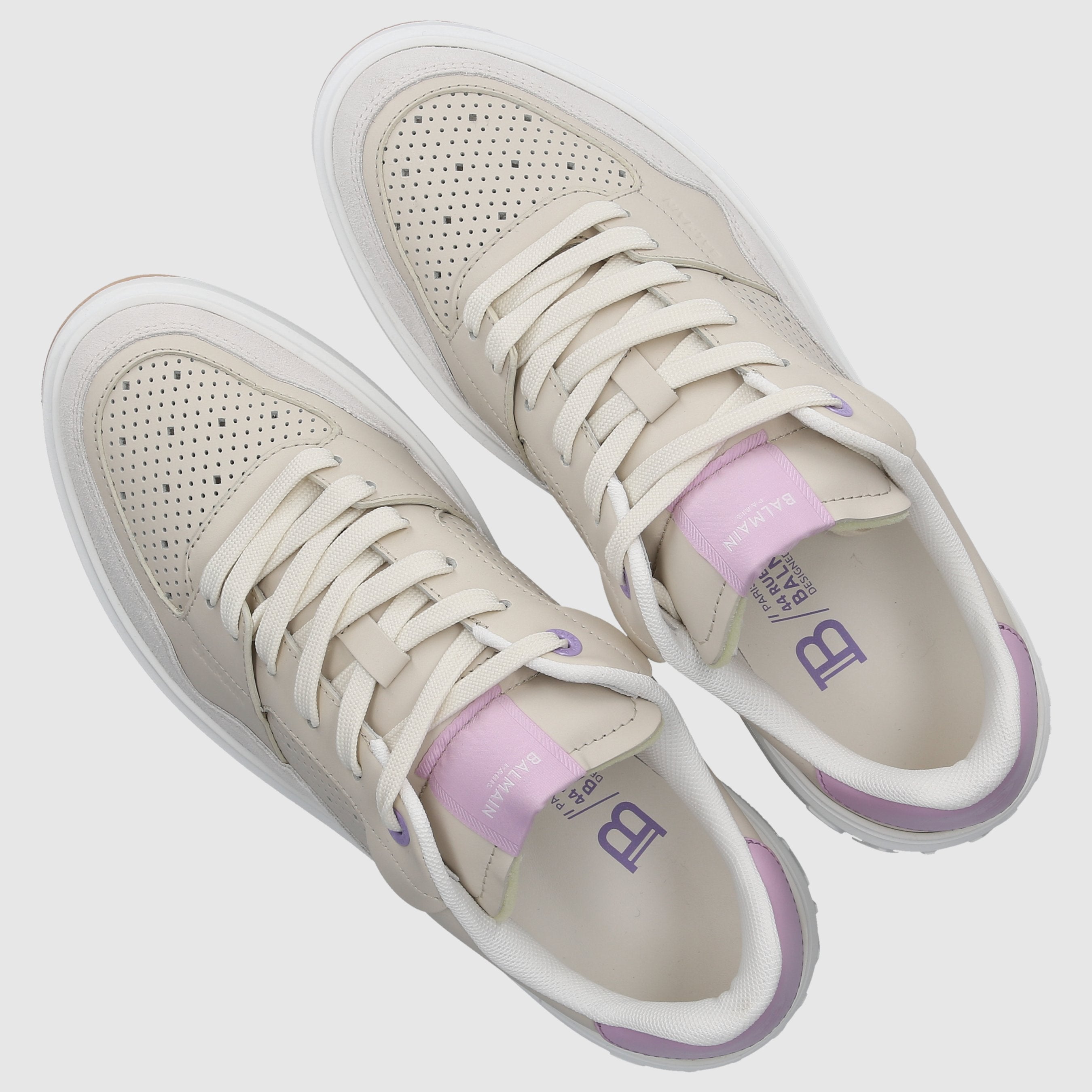 Balmain W SNEAKER CN1VI727LNGV0DA Beige