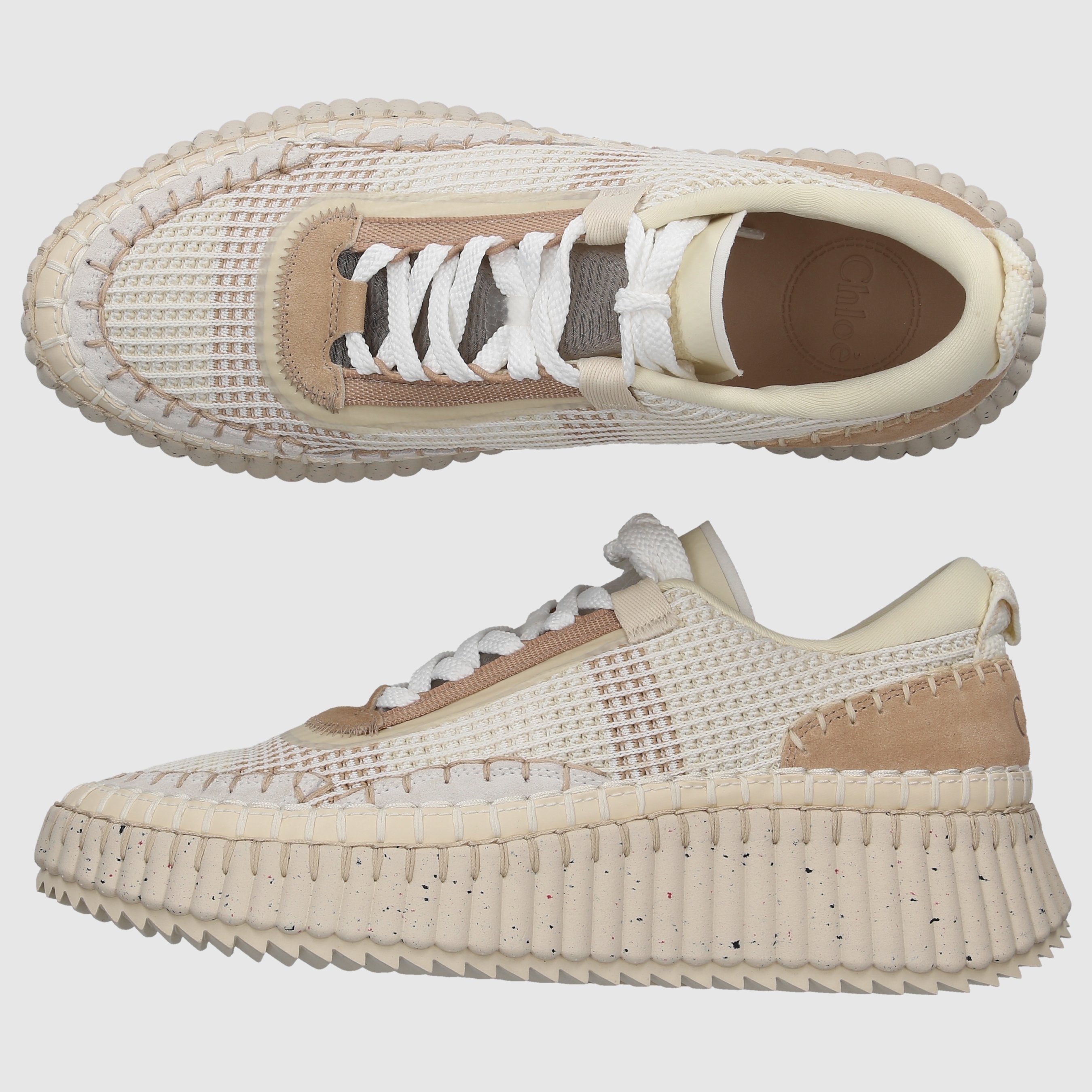 Chloé W SNEAKER CHC22S579Y0278 Beige