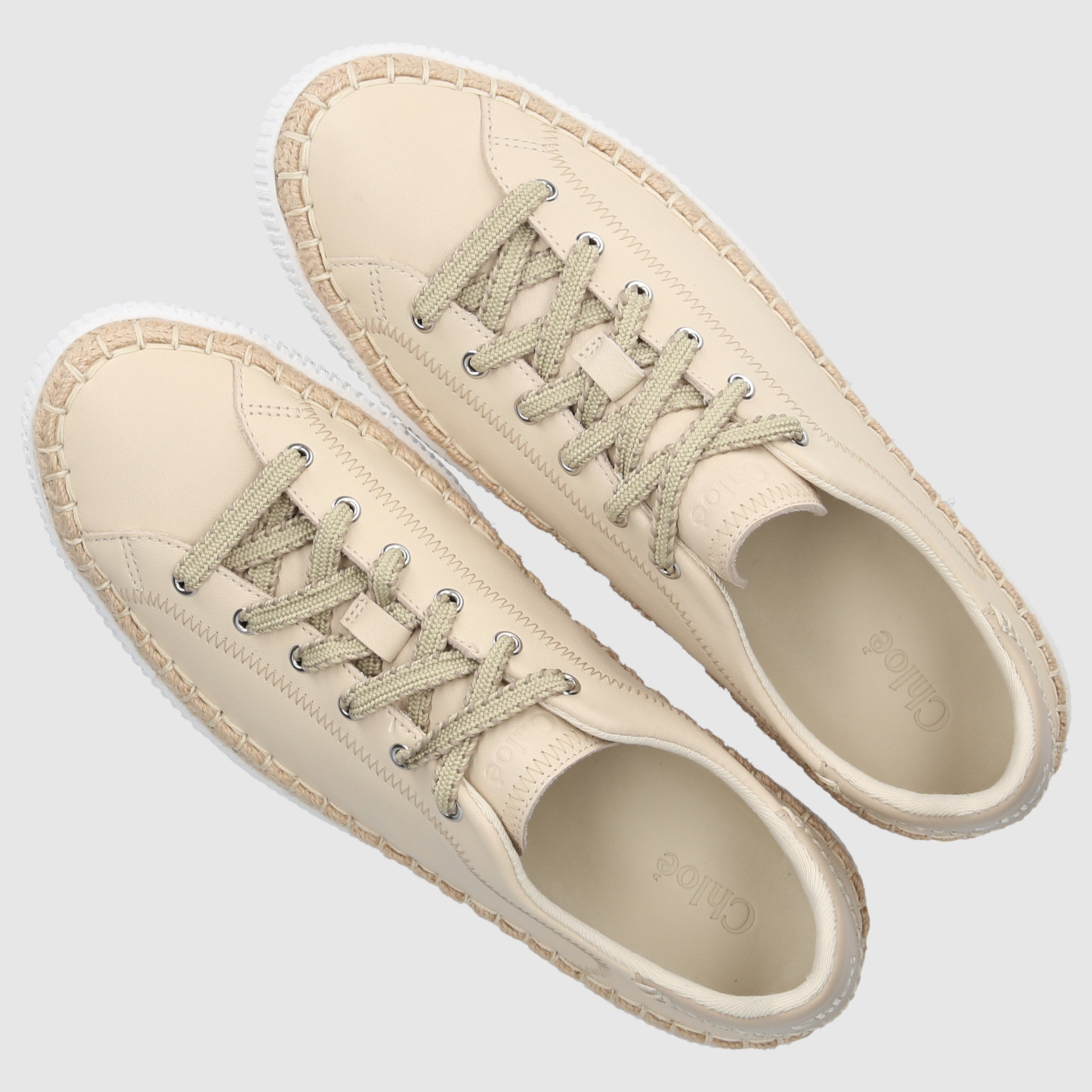 Chloé W SNEAKER CHC24S994HG105 Beige