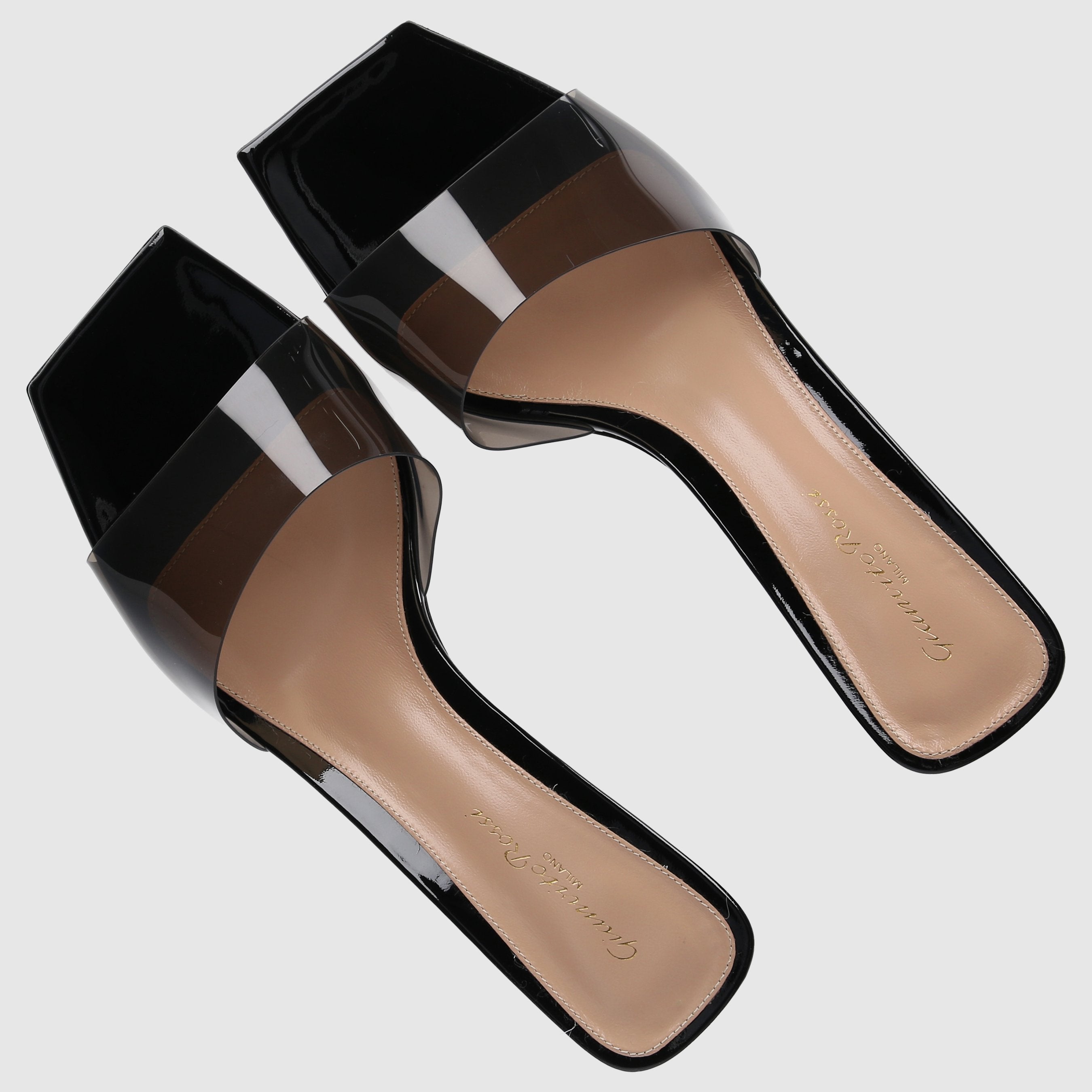 Gianvito Rossi W MULES/CLOKS HEELED G11320 Black