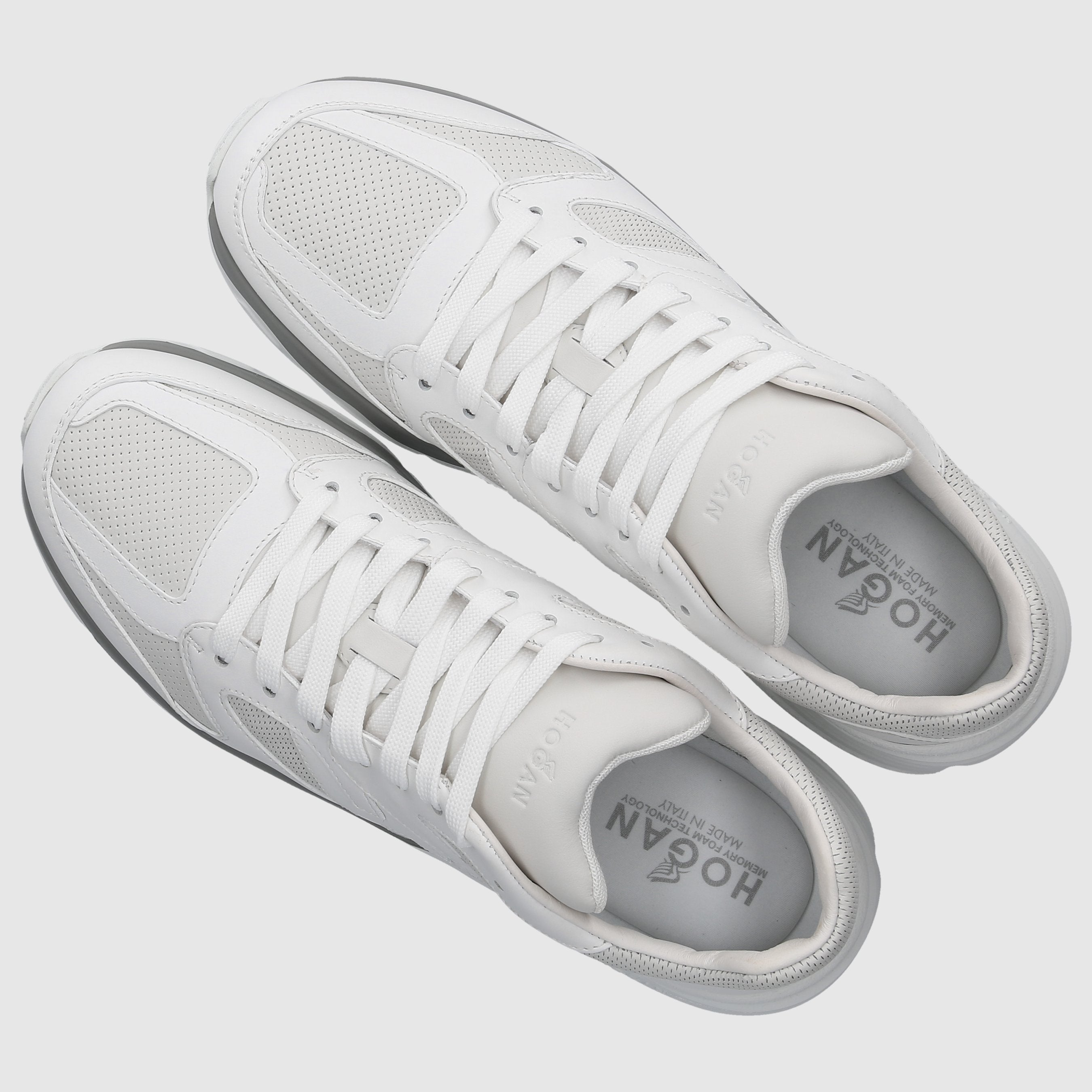 Hogan women's low-top sneakers made of H665 calfskin.