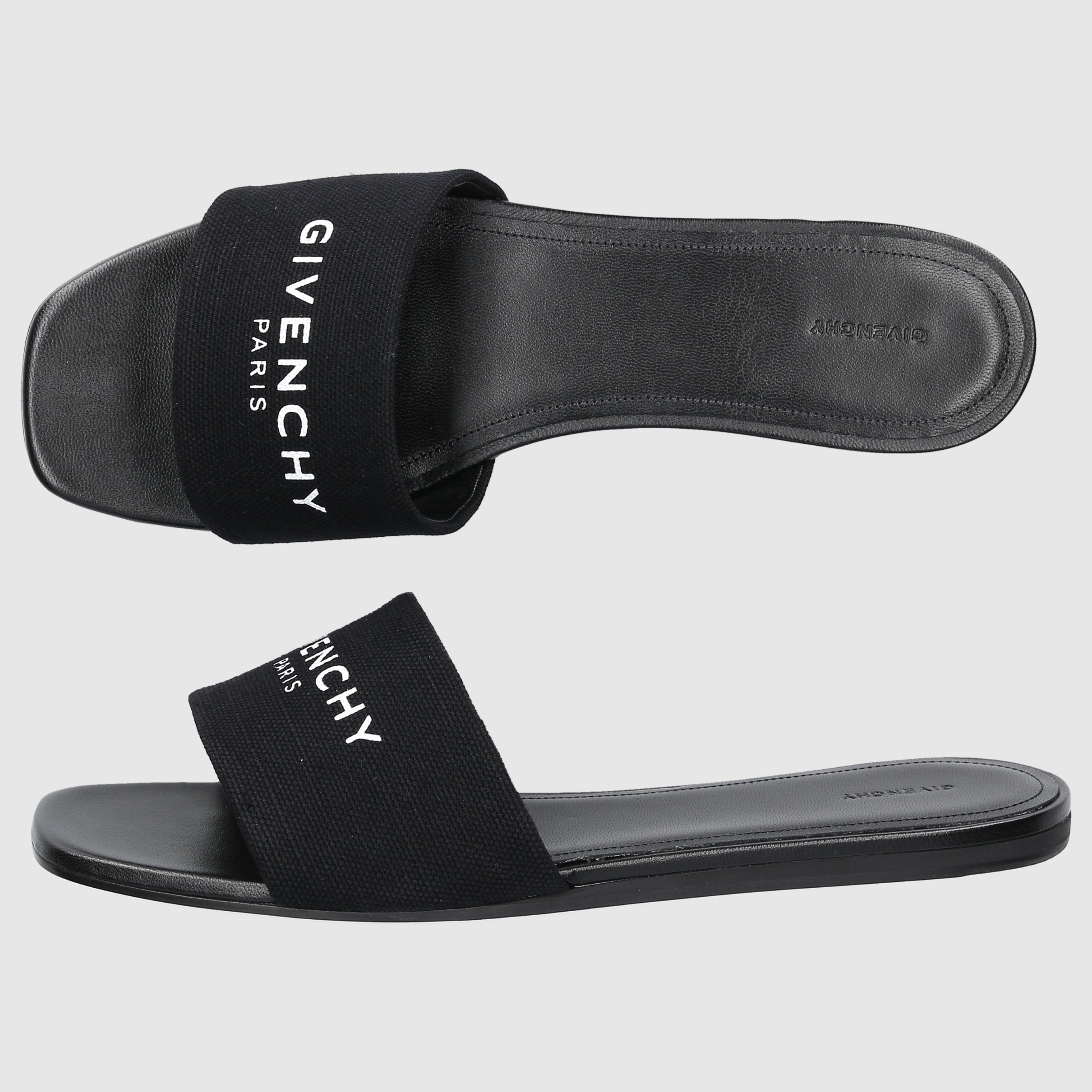 Givenchy W SANDALS FLAT BE306FE1PU001 Black