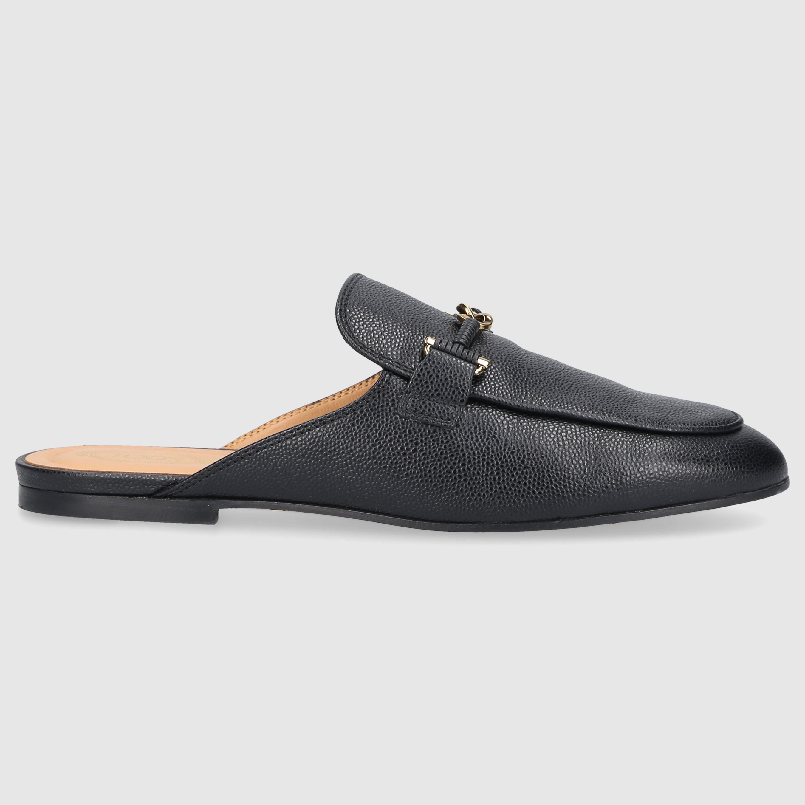 Tod's W MULES/CLOKS FLAT XXW79A0IF40SZOB999 Black