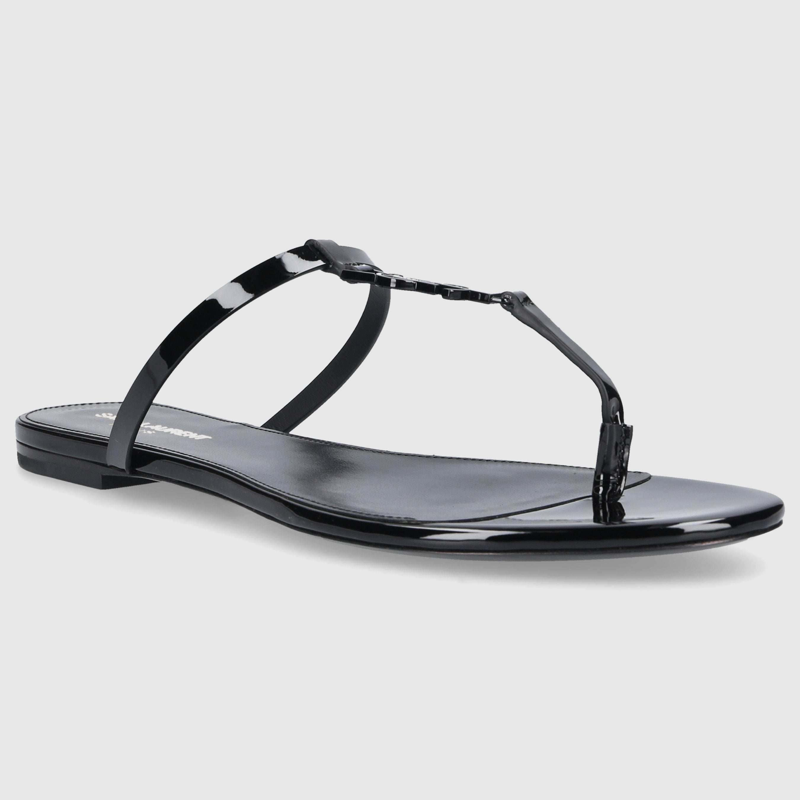 Saint Laurent W SANDALS FLAT 776081 Black
