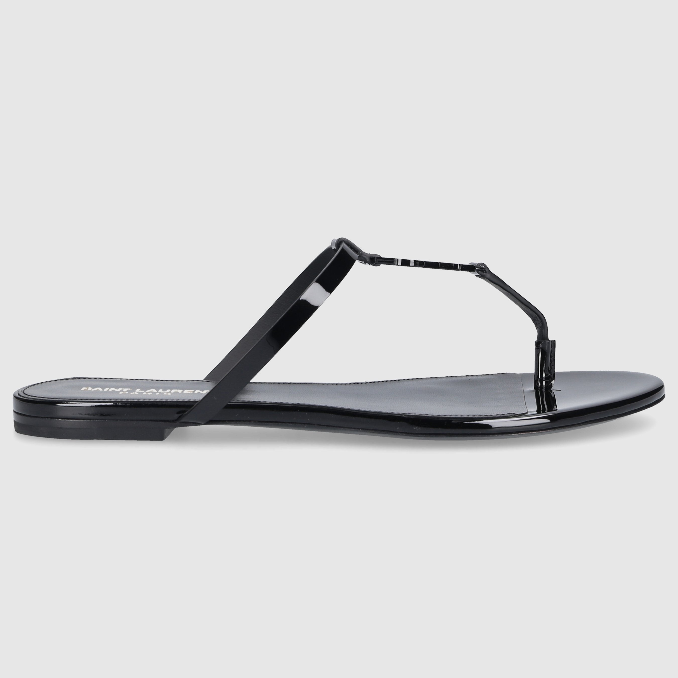 Saint Laurent W SANDALS FLAT 776081 Black