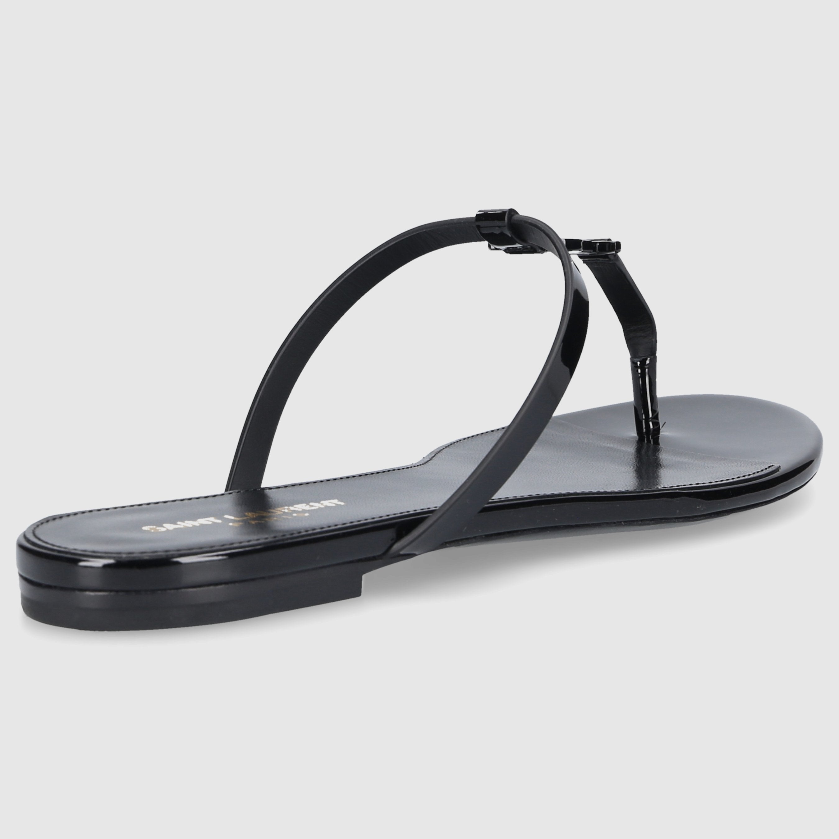 Saint Laurent W SANDALS FLAT 776081 Black
