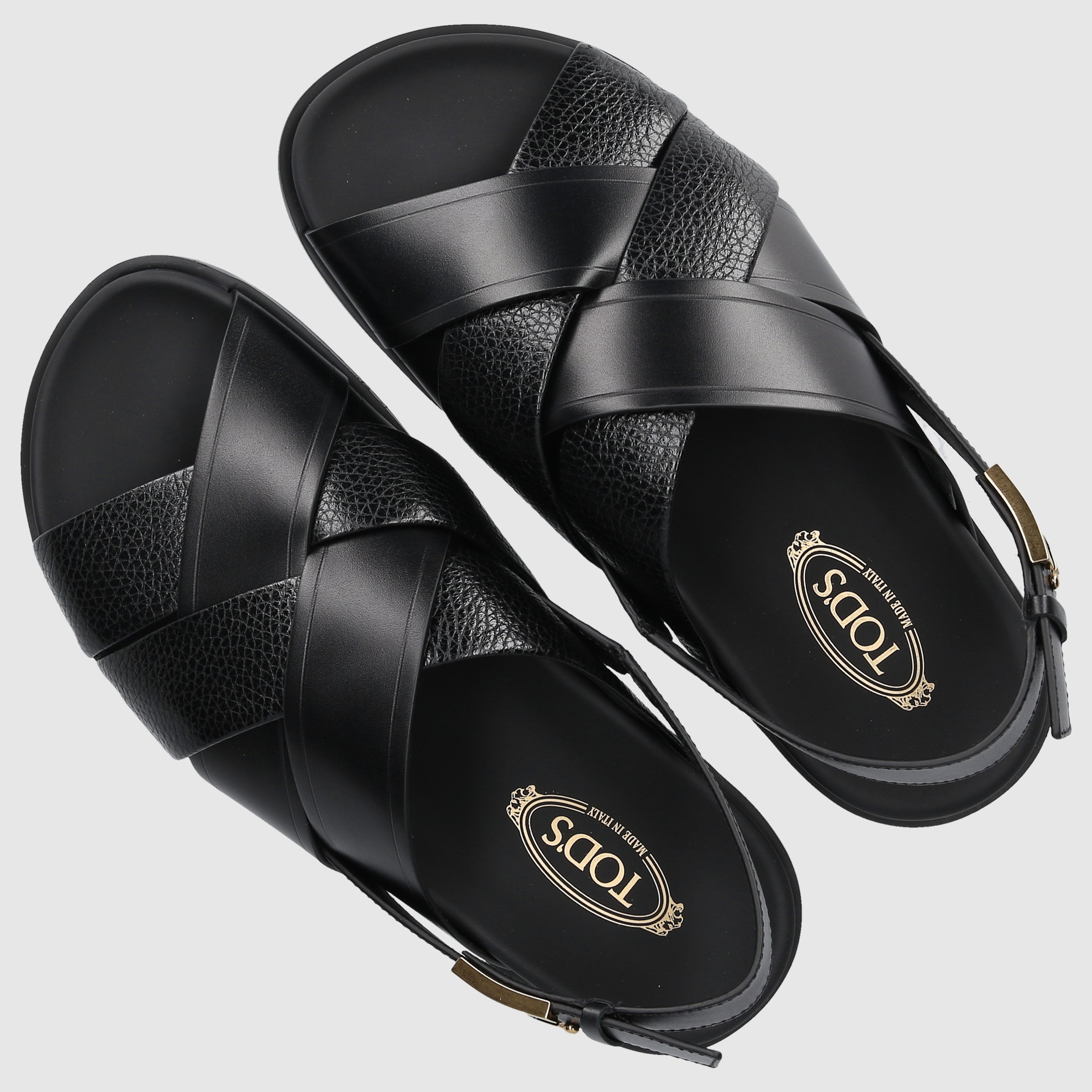 Tod's W SANDALS FLAT XXW68K0IA20T8NB999 Black