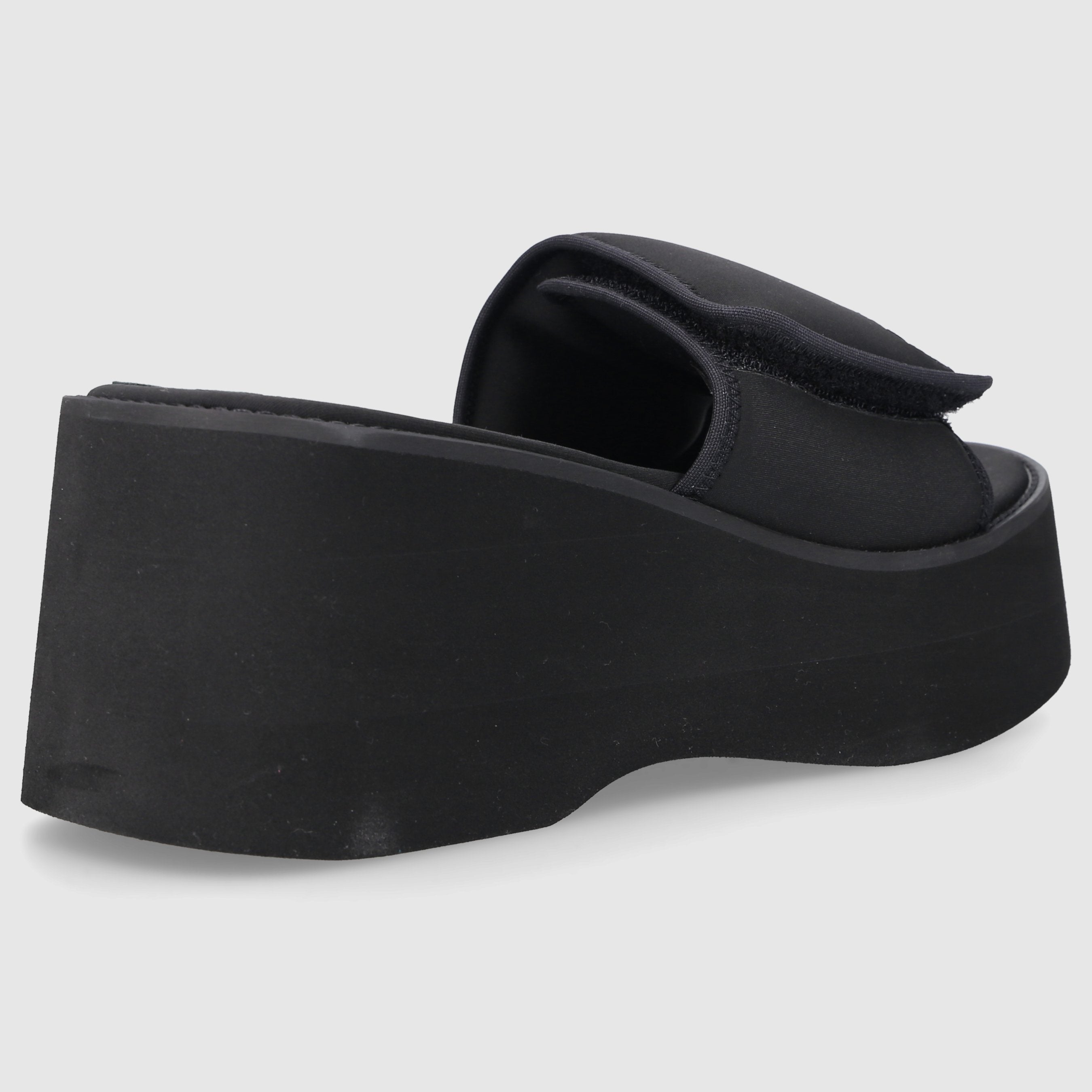 COURRÈGES W SANDALS FLAT 124SSD007NE00059999 Black