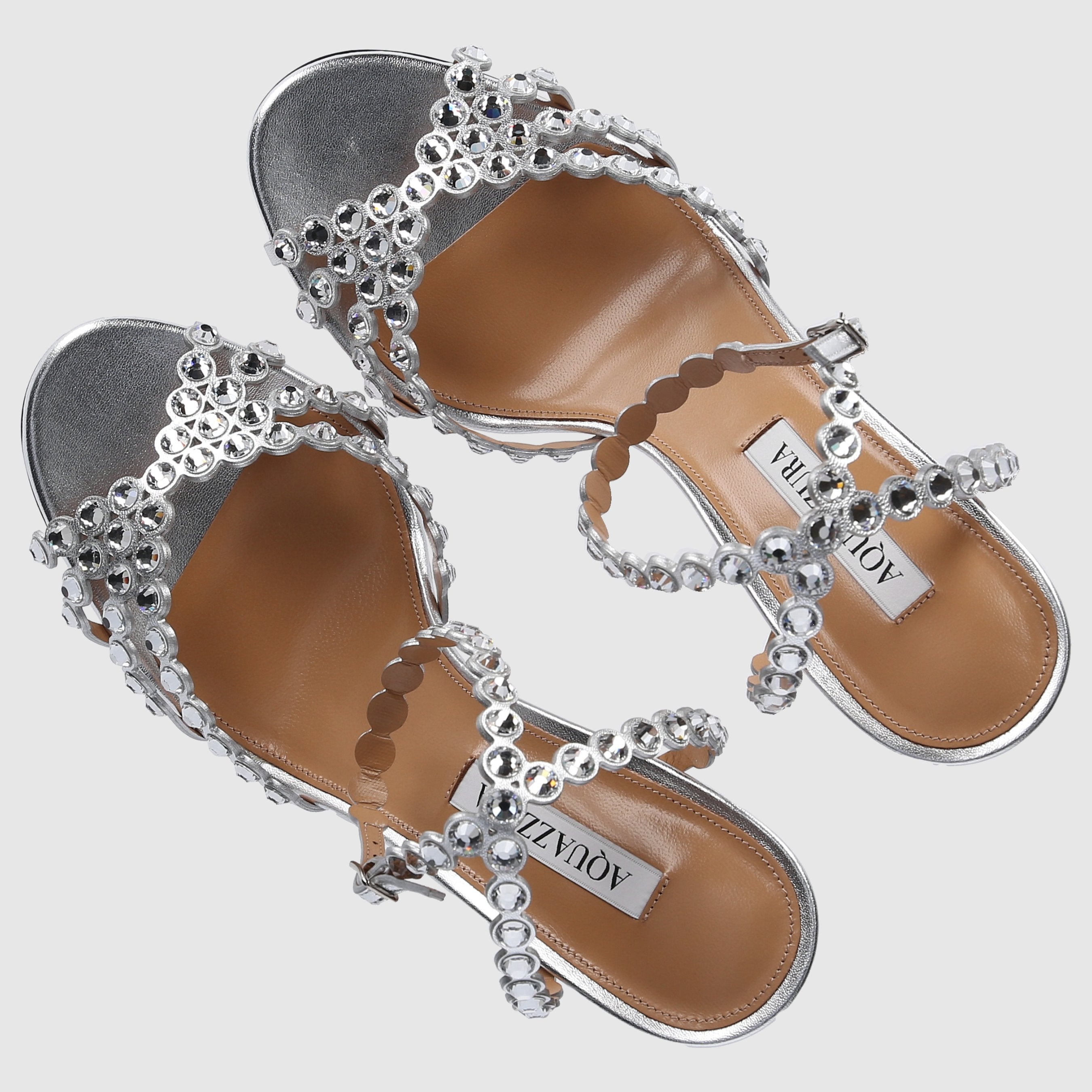 Aquazzura W SANDALS HEELED TQLMIDS0 Silver