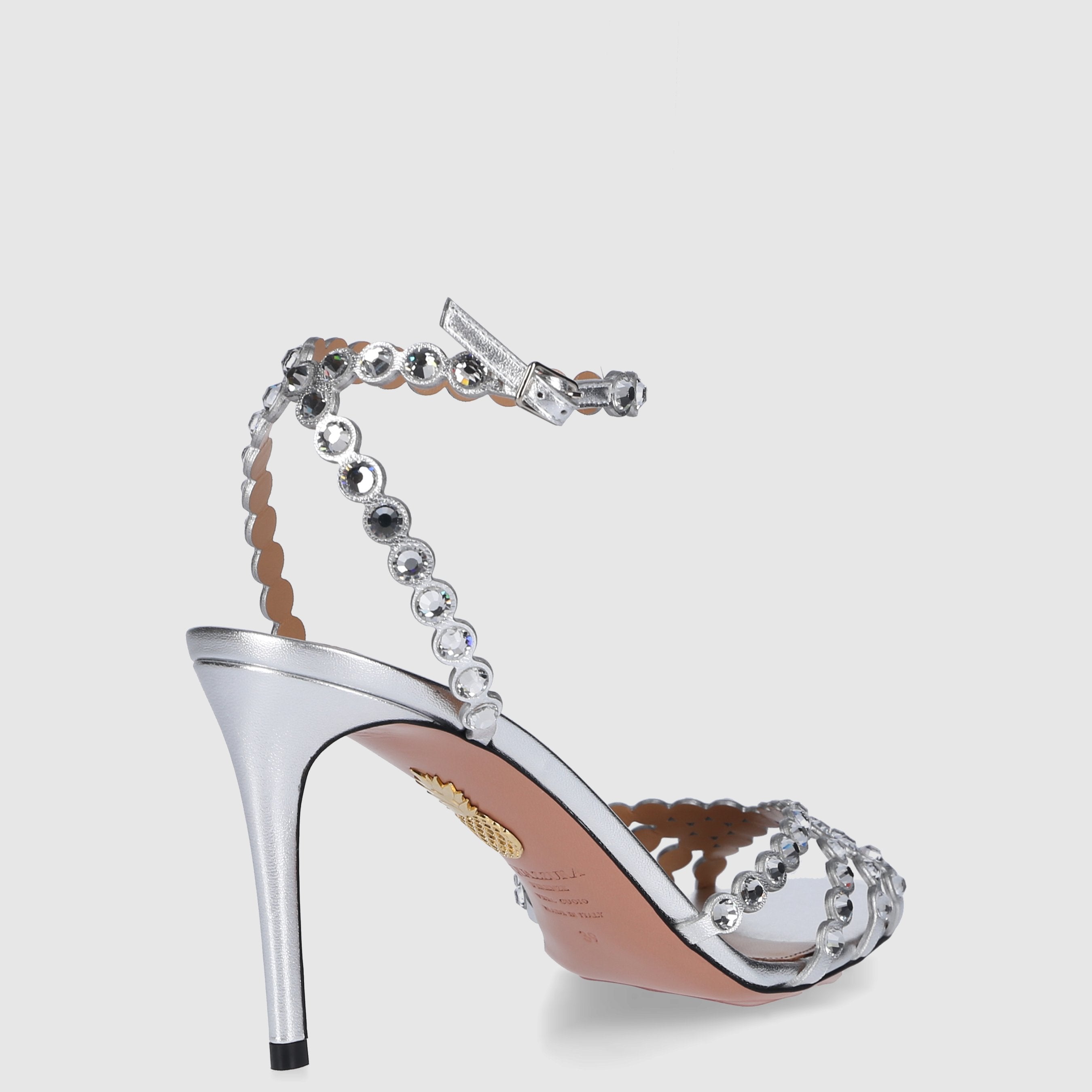 Aquazzura W SANDALS HEELED TQLMIDS0 Silver