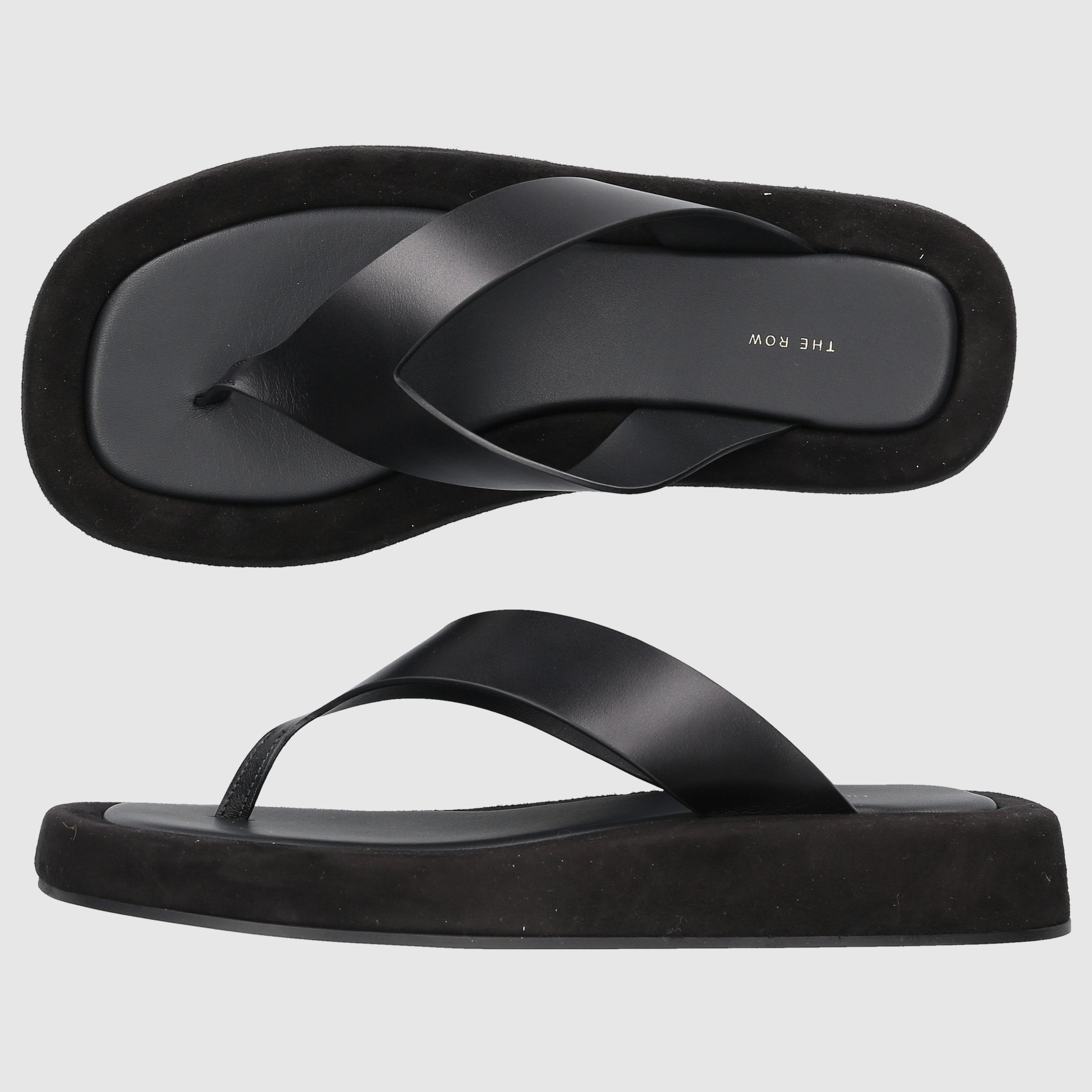 The Row W FLIP FLOPS F1138 Black