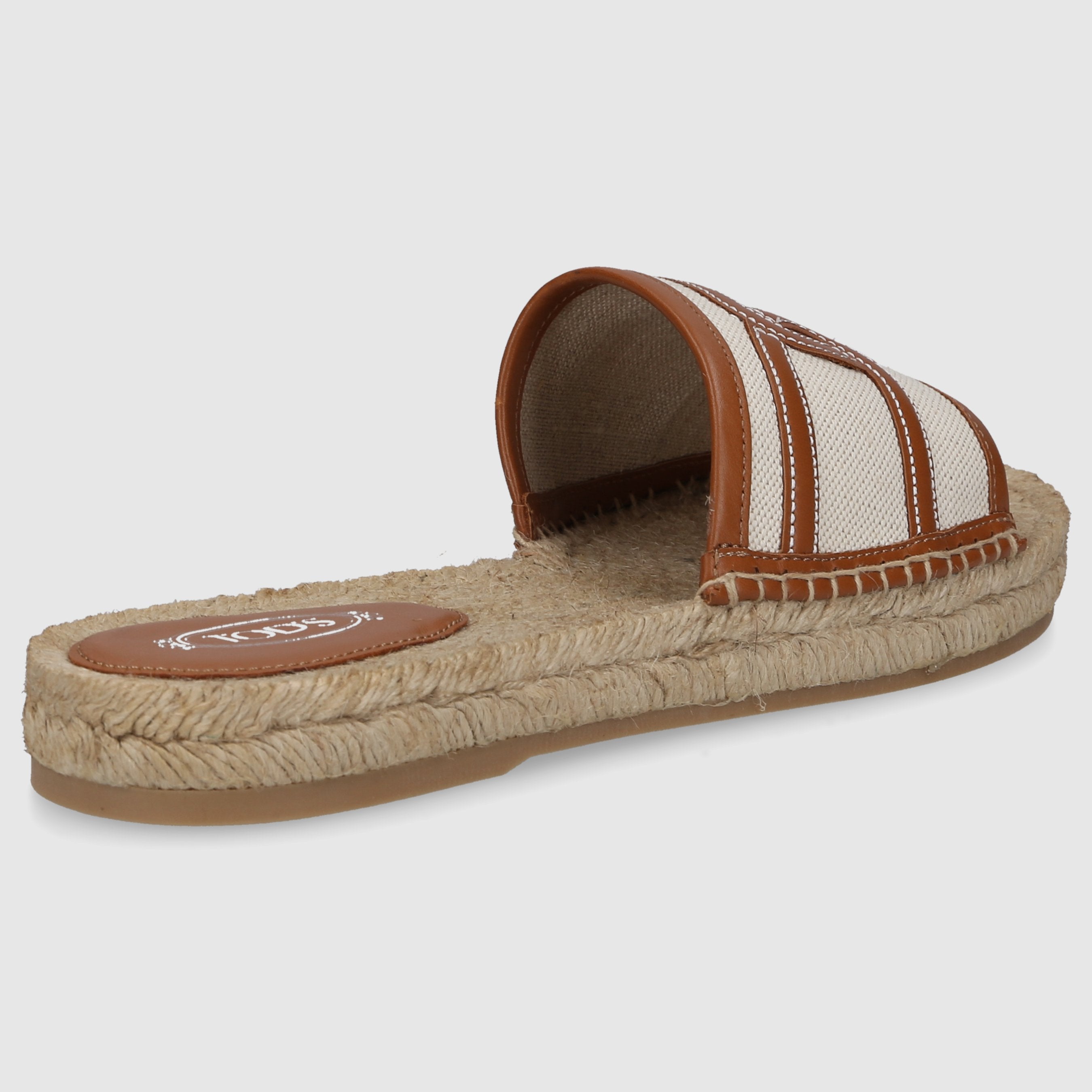 Tod's Women's Flat Sandals XXW09L0ID70O6N5P34 Beige