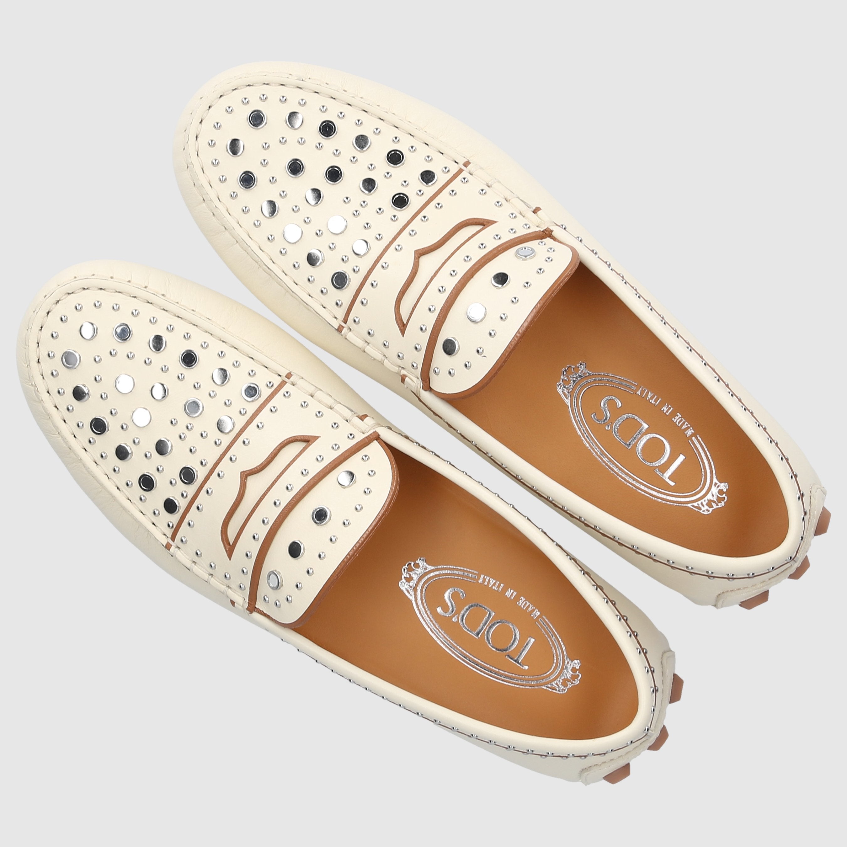 Tod's W COLLEGE/LOAFERS XXW52K0IC80N6MC016 Beige