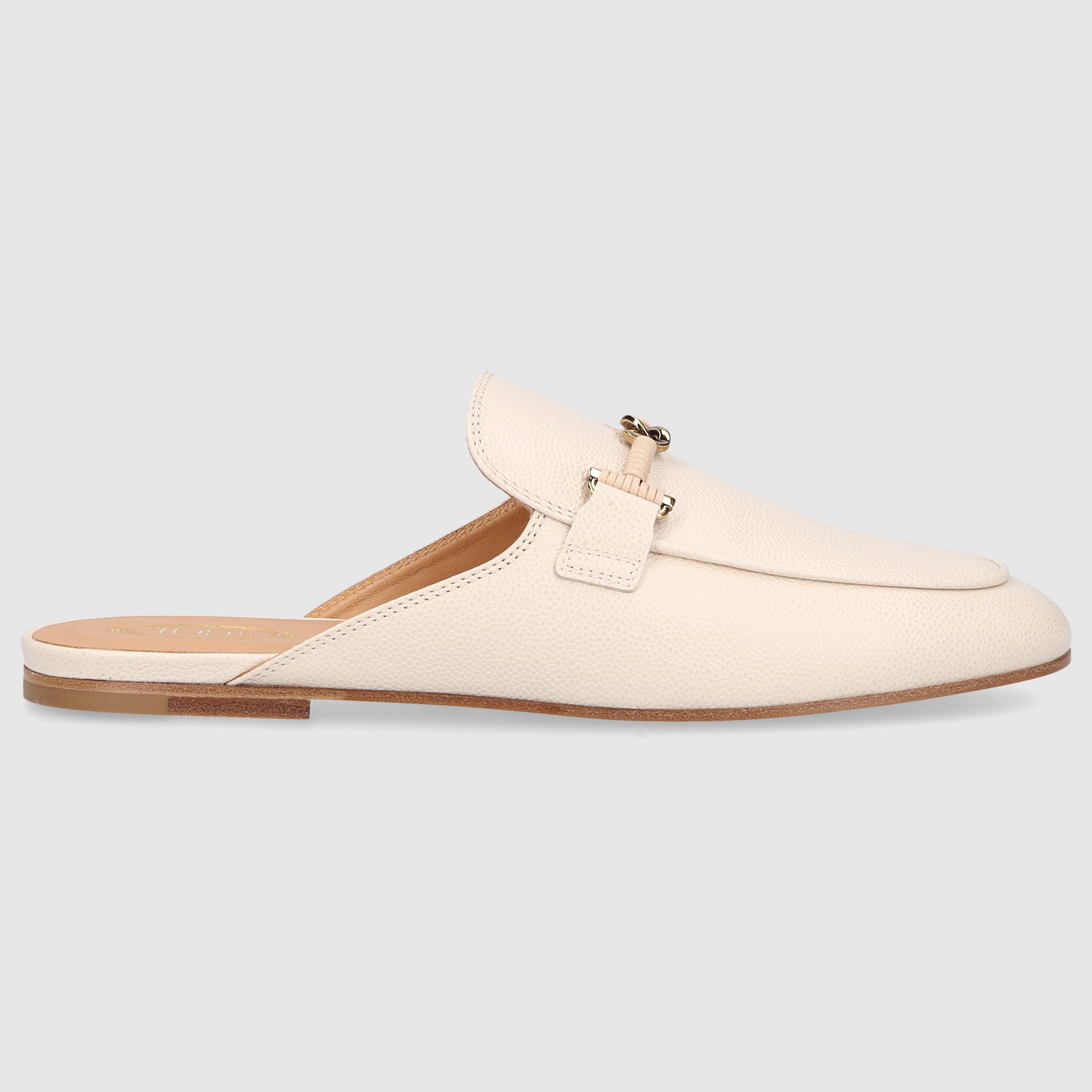 Tod's W MULES/CLOKS FLAT XXW79A0IF40SZOC021 Beige