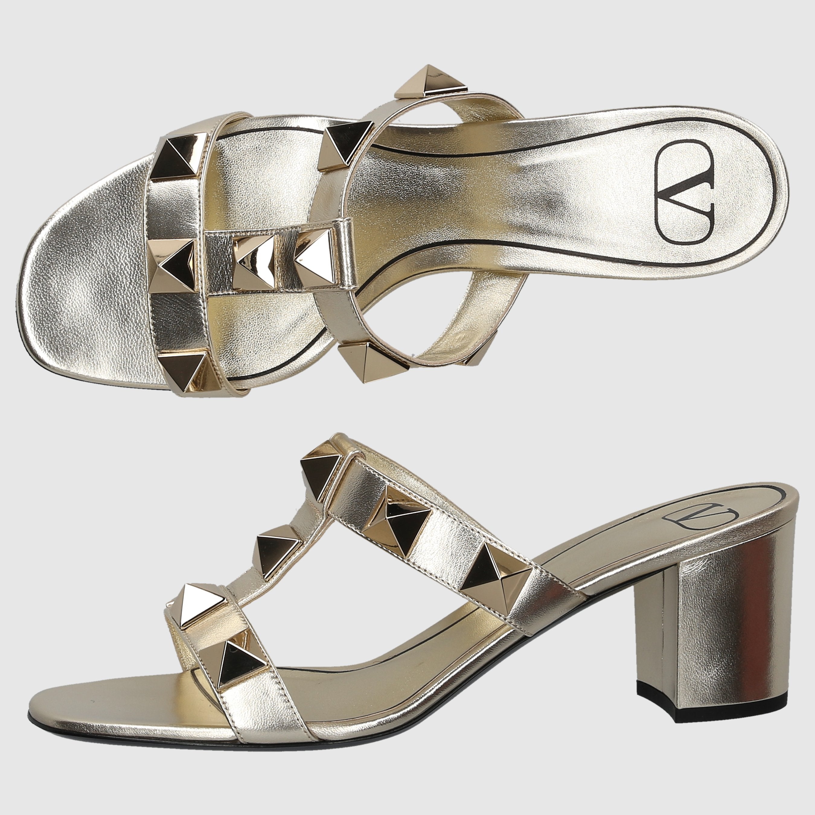 Valentino Garavani W MULES/CLOKS HEELED WS0EP5 Gold