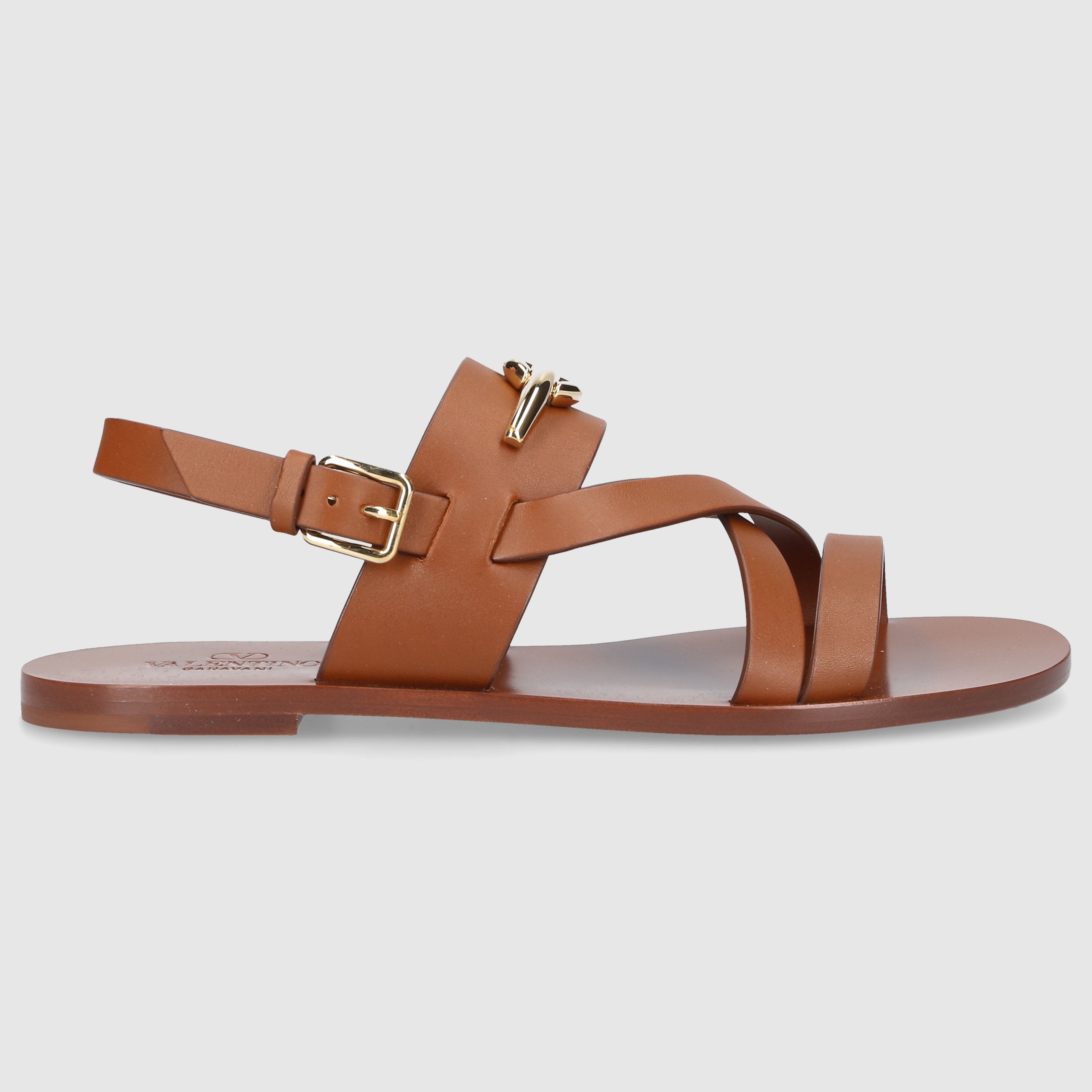 Valentino Garavani W SANDALS FLAT WS0IQ6 Brown