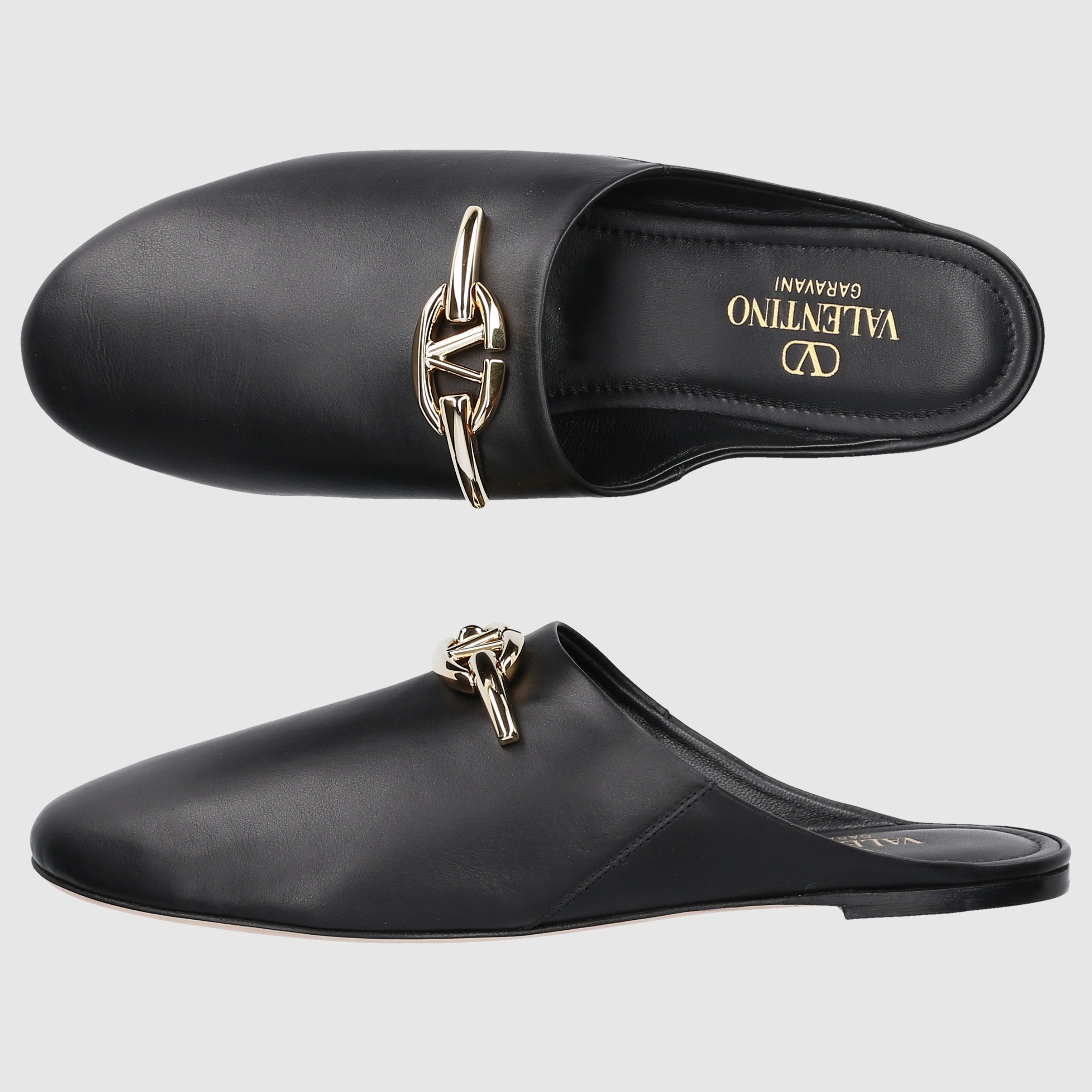 Valentino Garavani W MULES/CLOKS FLAT WS0IR5 Black