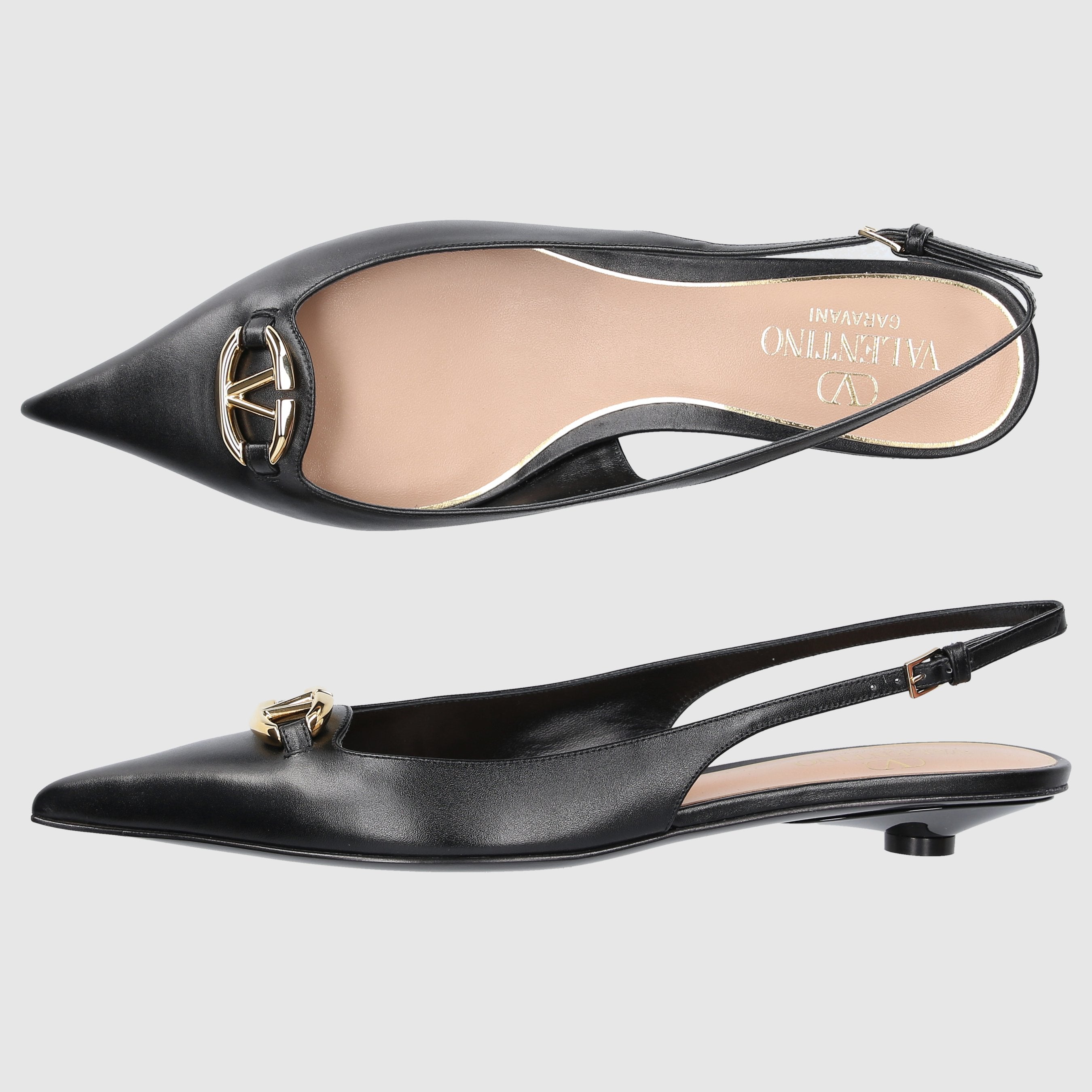 Valentino Garavani Damen Ballerinas 4W0S0IYLEEY SCHWARZ