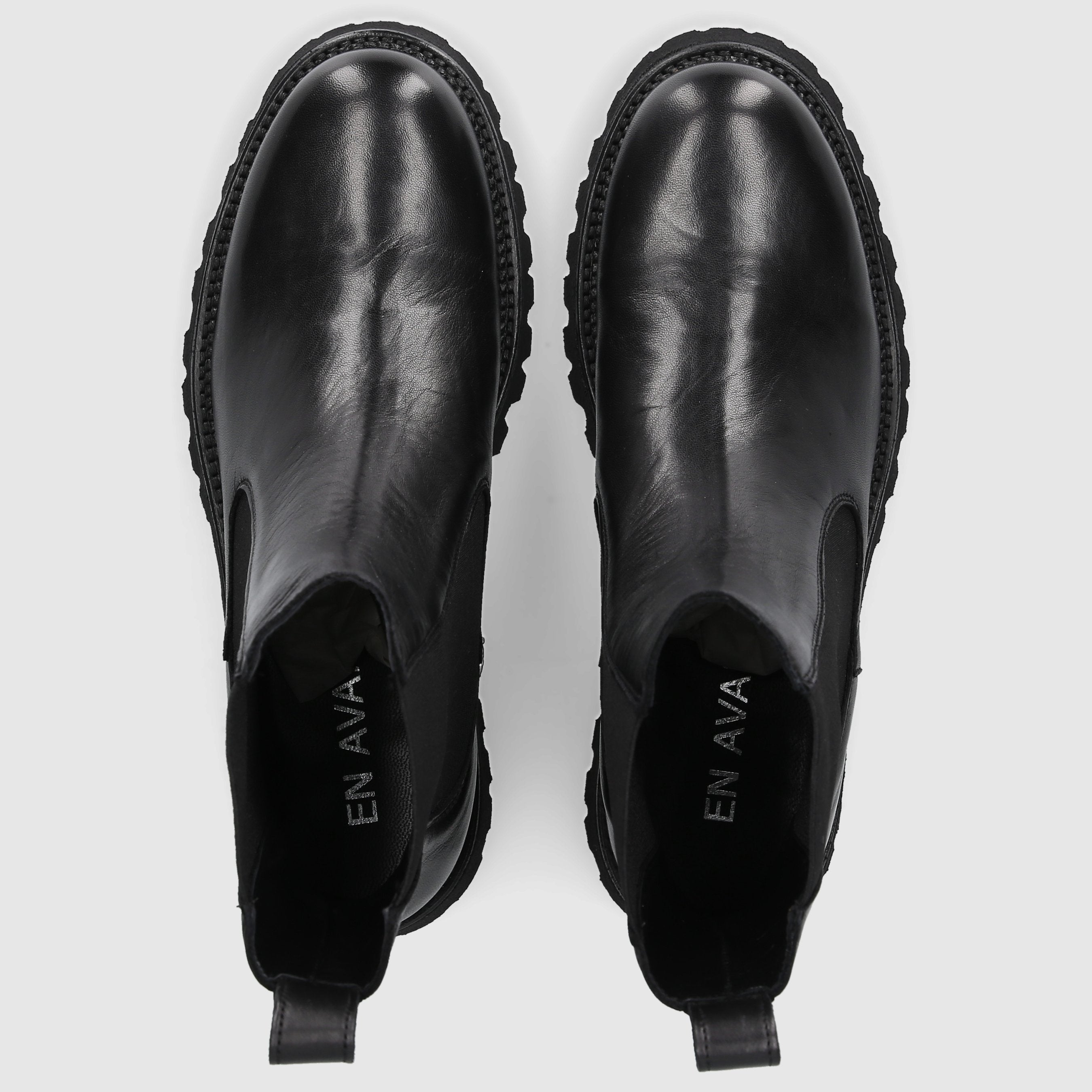 EN AVANT Women's Ankle Boots GLAMOUR Calf Leather Black