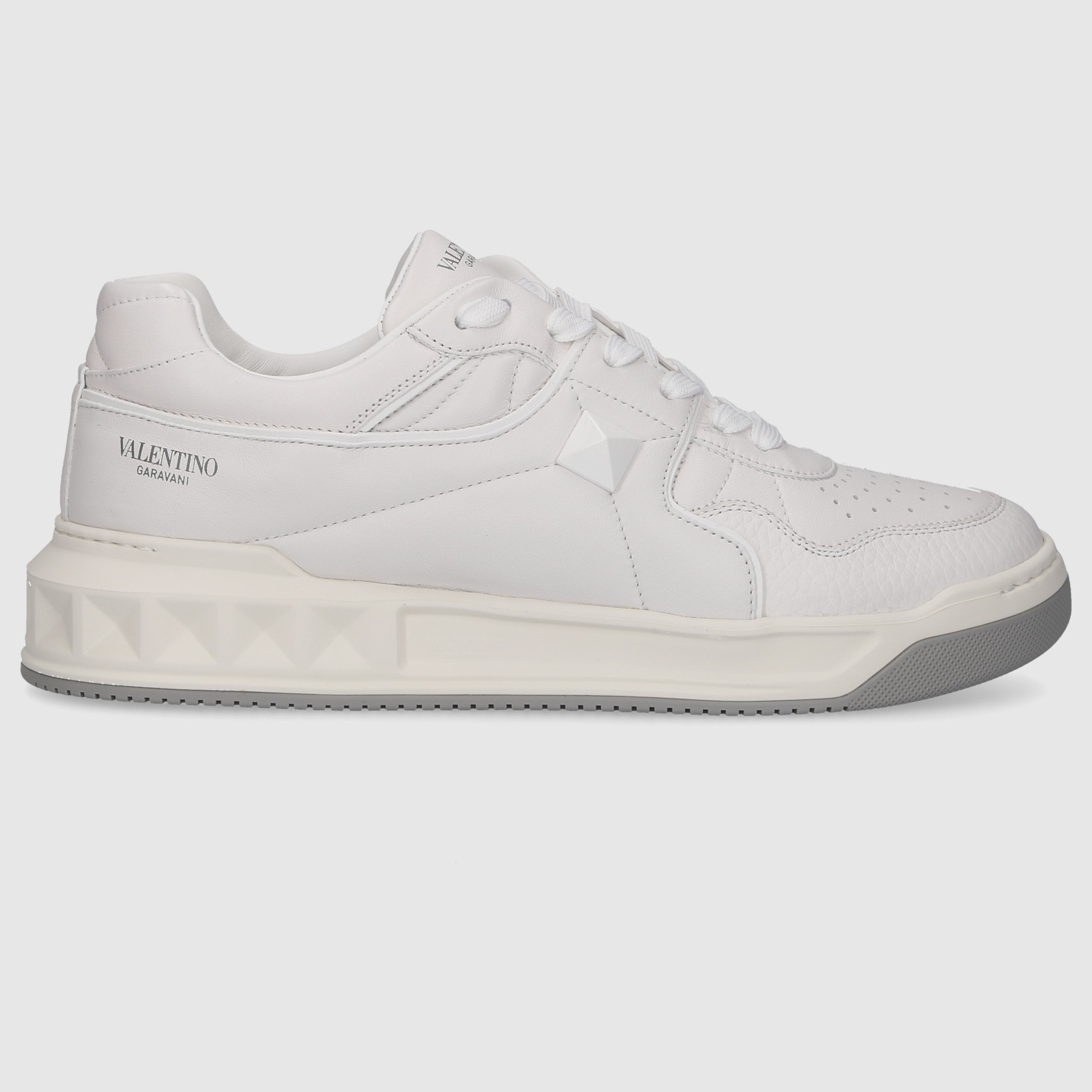 Valentino Garavani Herren Sneaker low 5Y3S0E71 Kalbsleder weiß