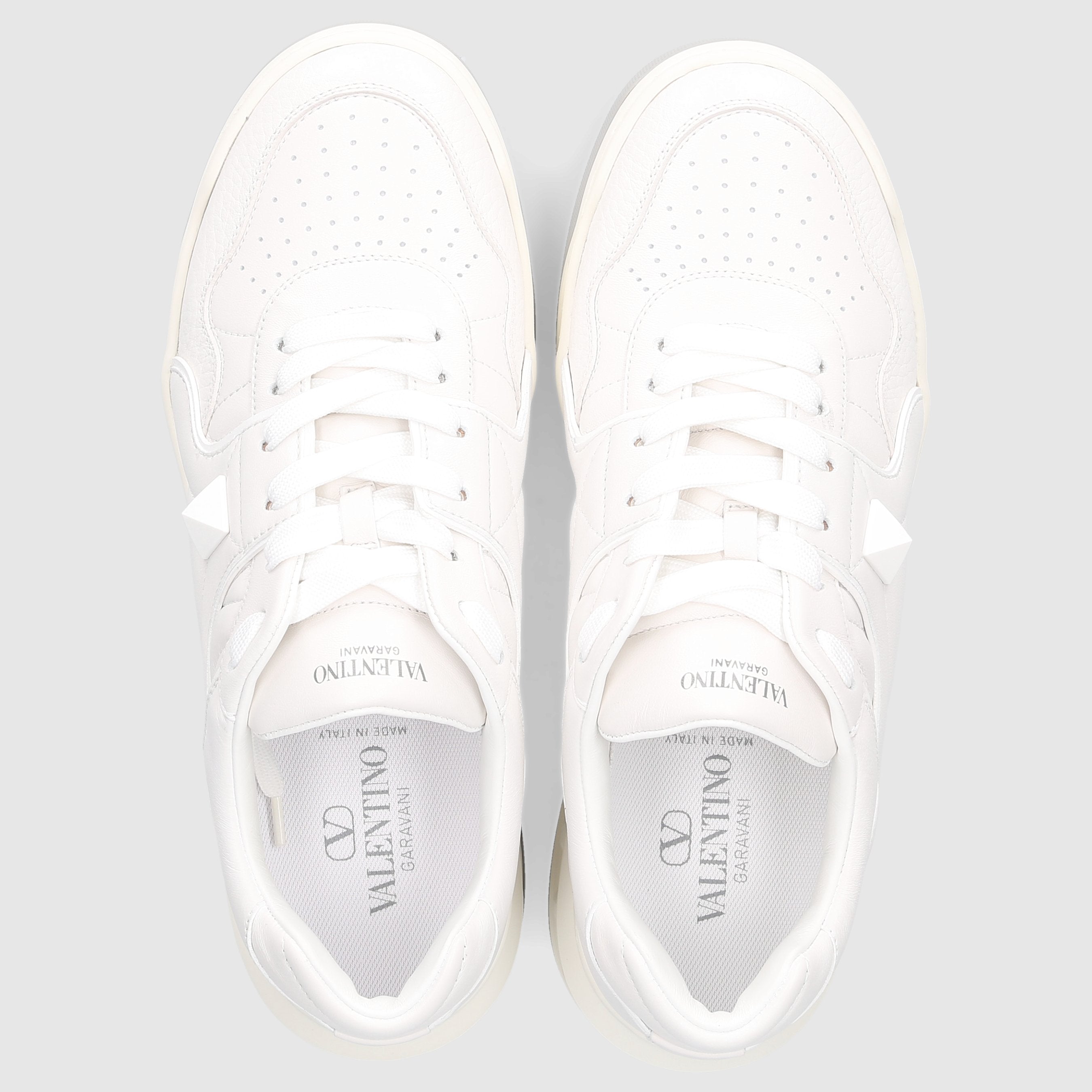 Valentino Garavani Herren Sneaker low 5Y3S0E71 Kalbsleder weiß