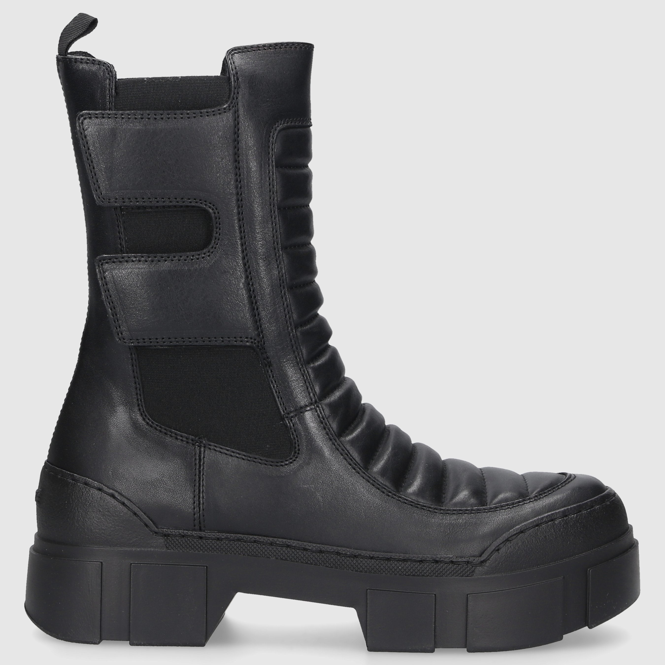 Vic Matié Damen Stiefeletten GOSPEL Kalbsleder schwarz