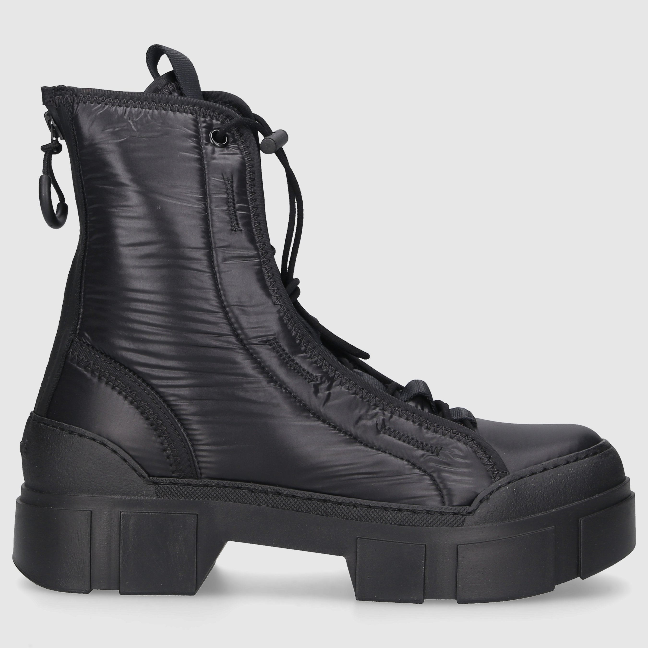 Vic Matié Damen Stiefeletten PADDINGTON Materialmix schwarz