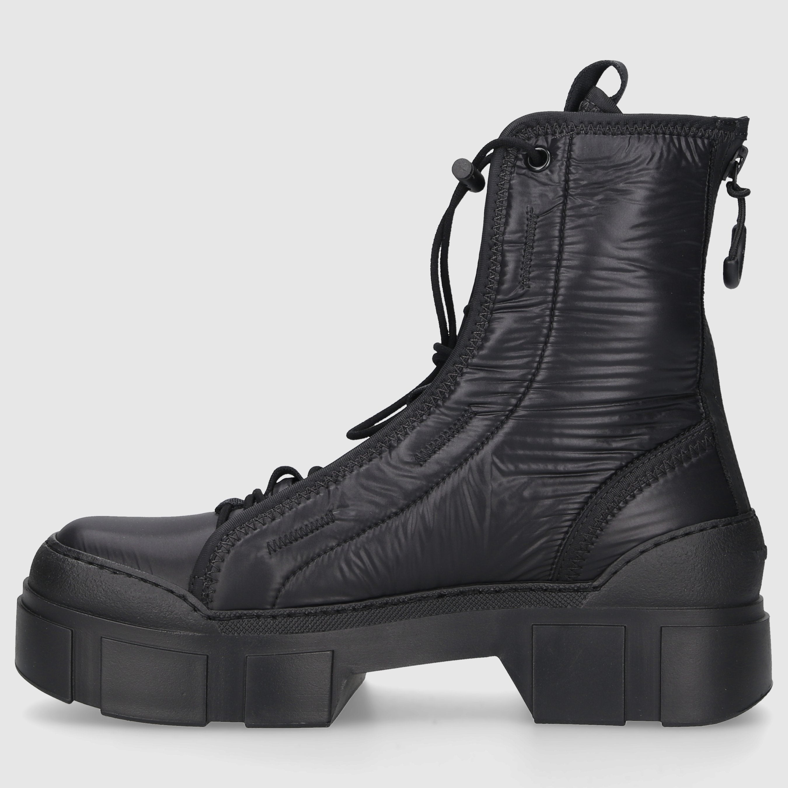 Vic Matié Damen Stiefeletten PADDINGTON Materialmix schwarz
