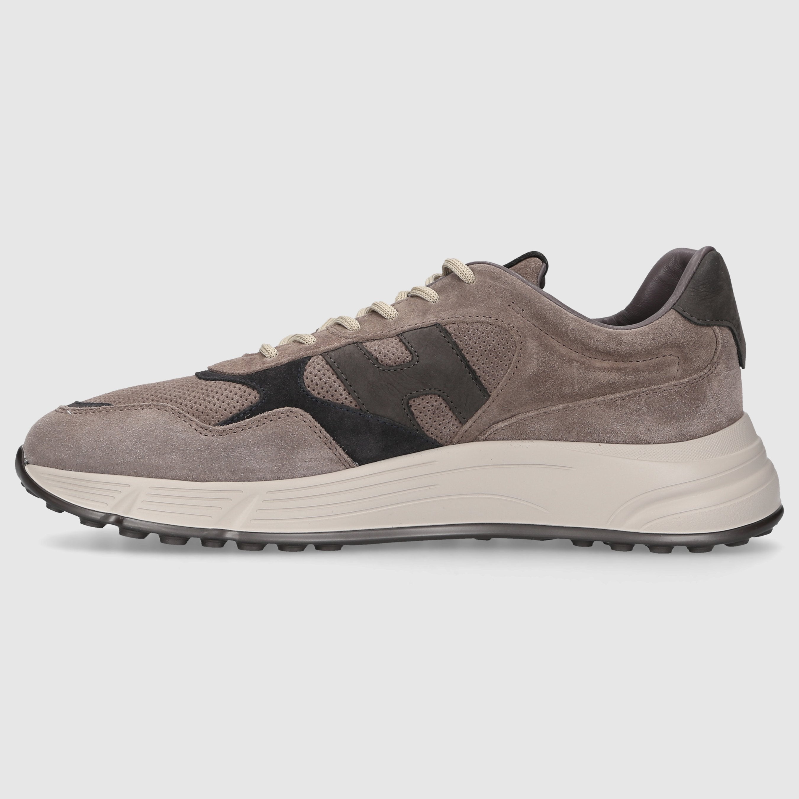 Hogan Herren Sneaker HXM5630ER90FM6 DK-GRAU-GRAU