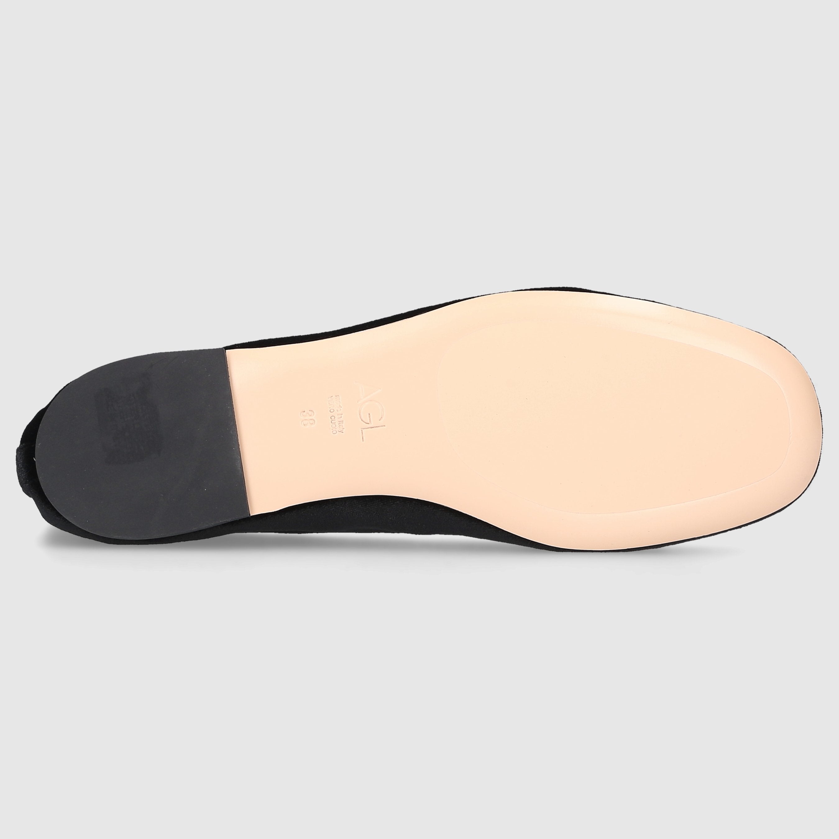 AGL Attilio Giusti Leombruni Damen Ballerinas D834058PCESULA0000 SCHWARZ