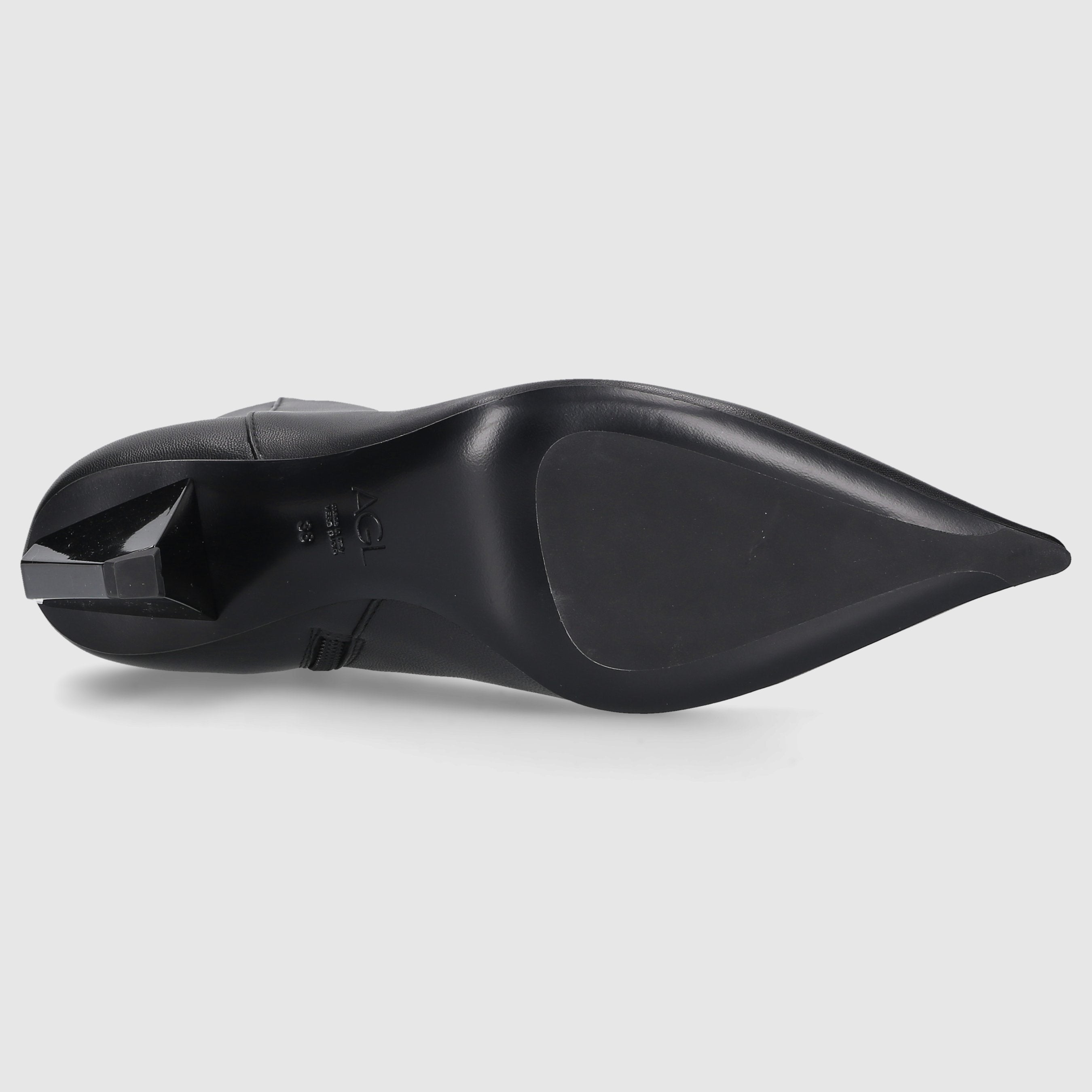 AGL Attilio Giusti Leombruni Damen Stiefeletten D270500 Kalbsleder schwarz