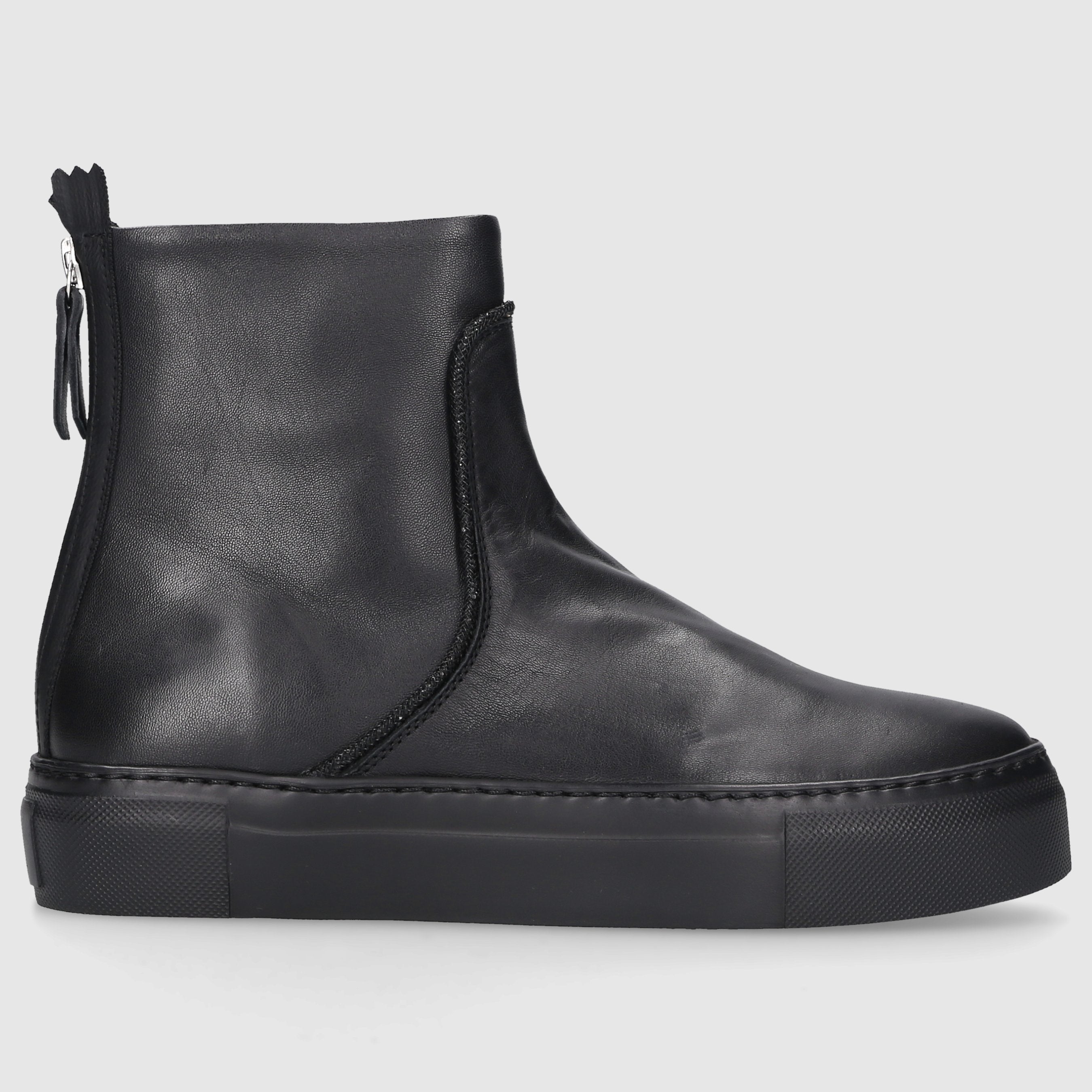 AGL Attilio Giusti Leombruni Damen Stiefeletten Kalbsleder schwarz