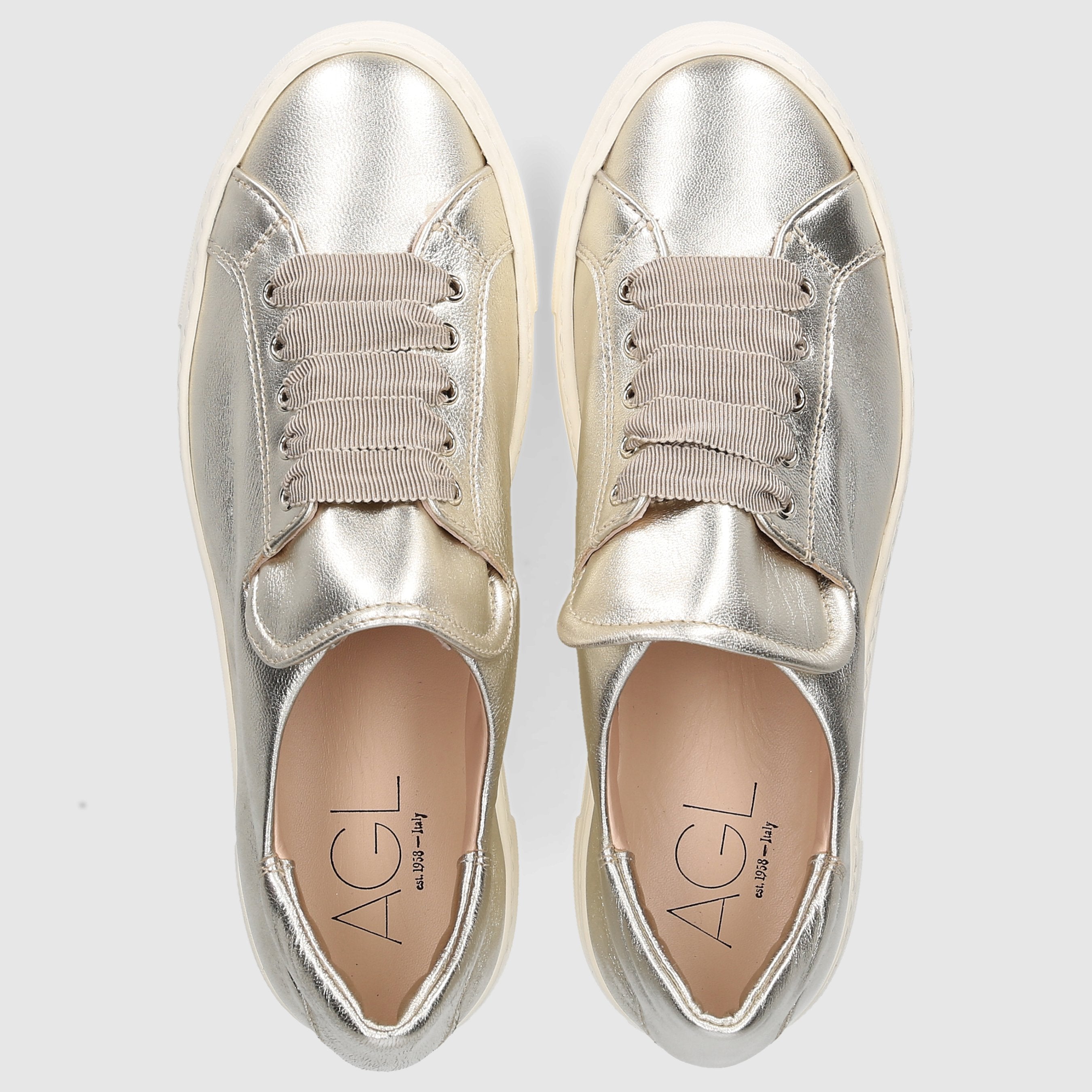 AGL Attilio Giusti Leombruni Damen Sneaker D955278PGKV211G224 GOLD