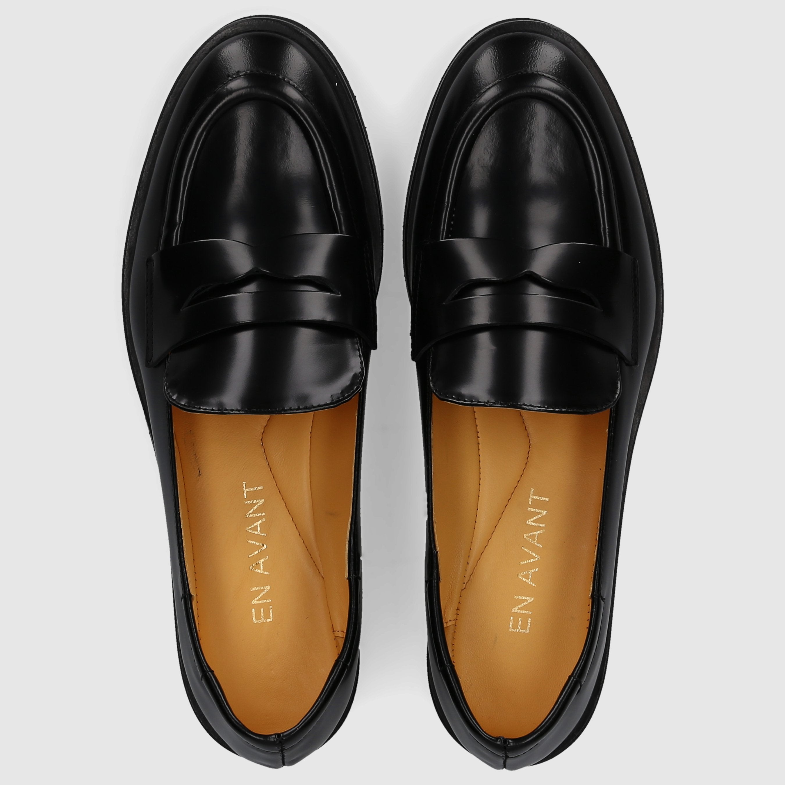 EN AVANT Damen Loafer X14 Kalbsleder schwarz