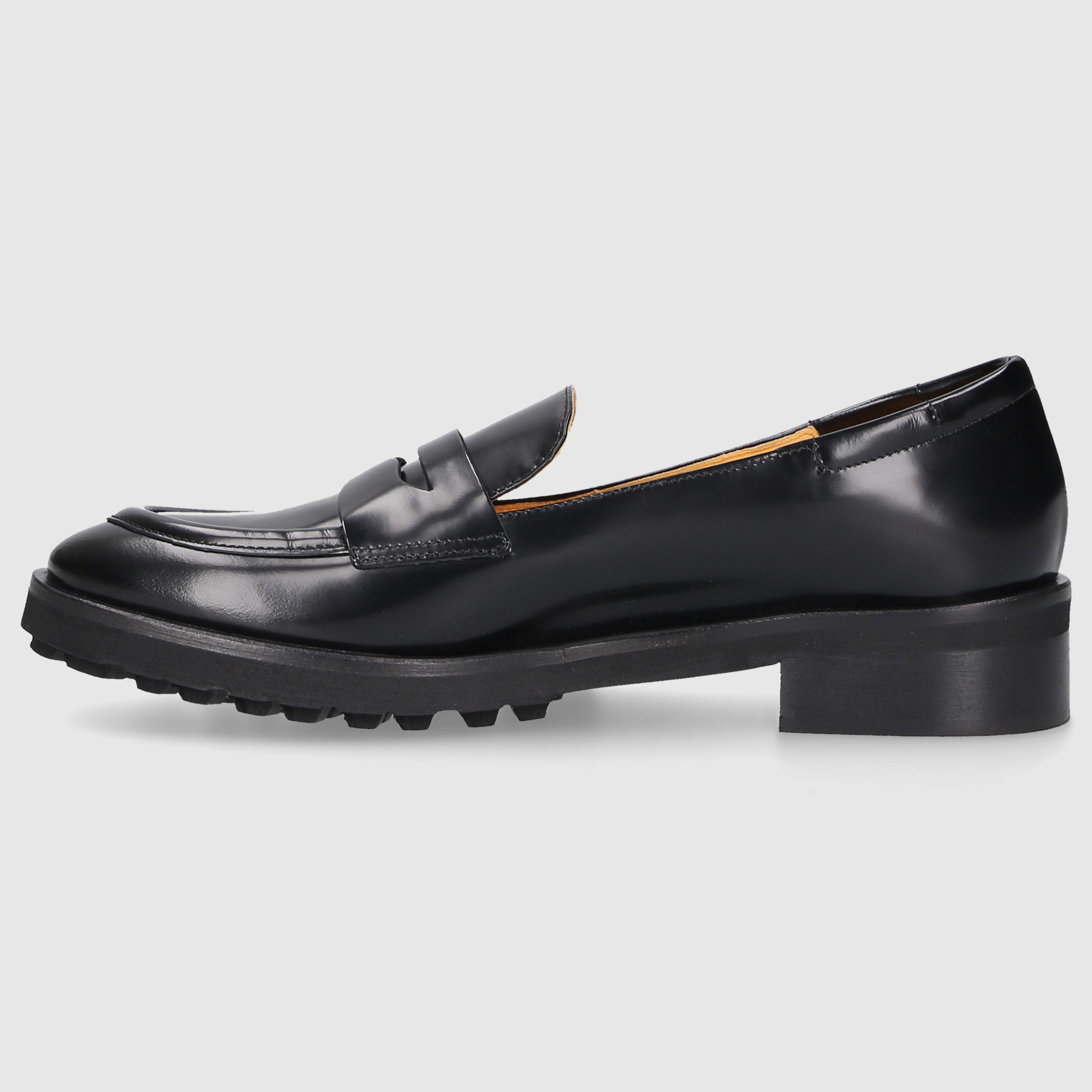 EN AVANT Damen Loafer X14 Kalbsleder schwarz