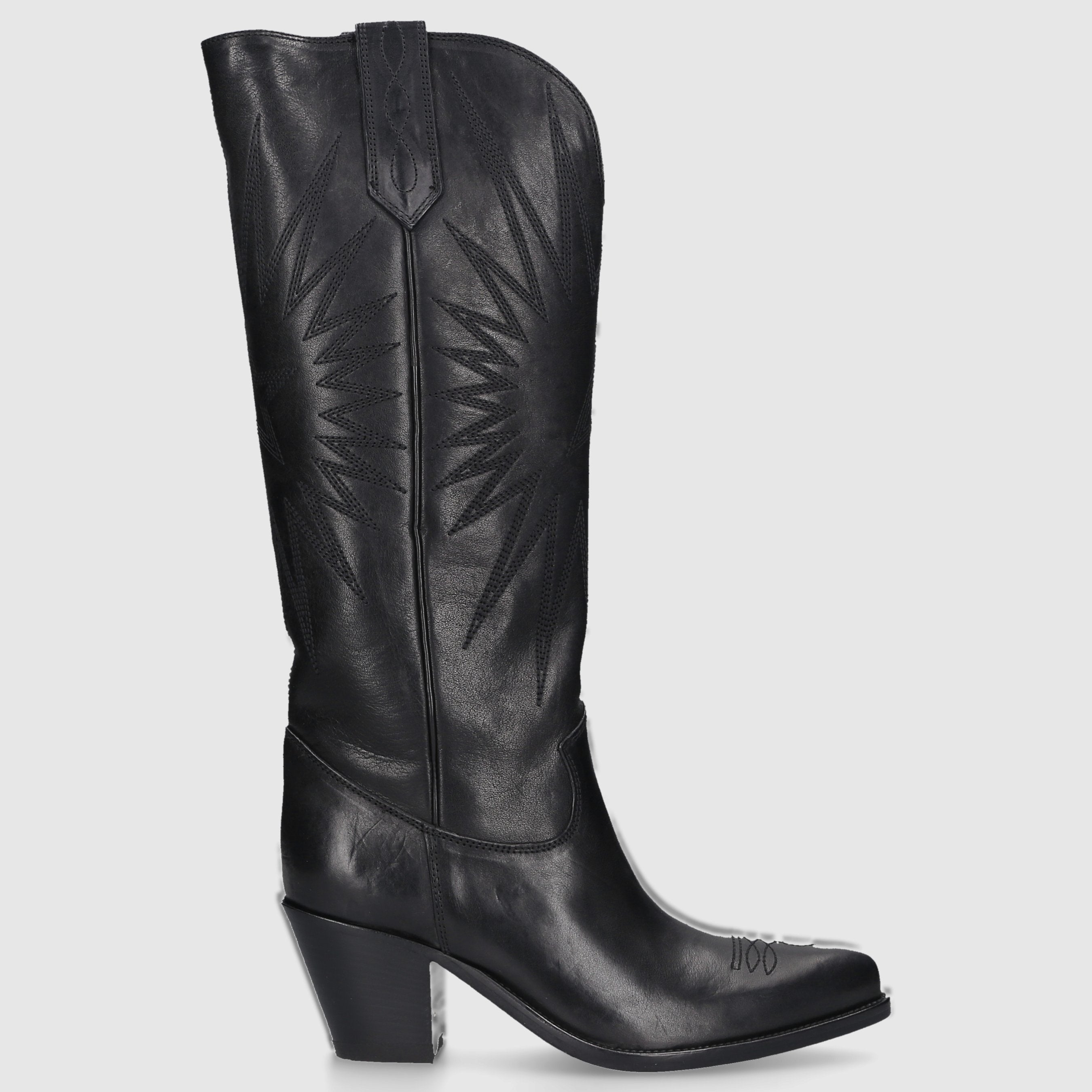 Golden Goose Women's Boots WISH STAR Calf Leather Black