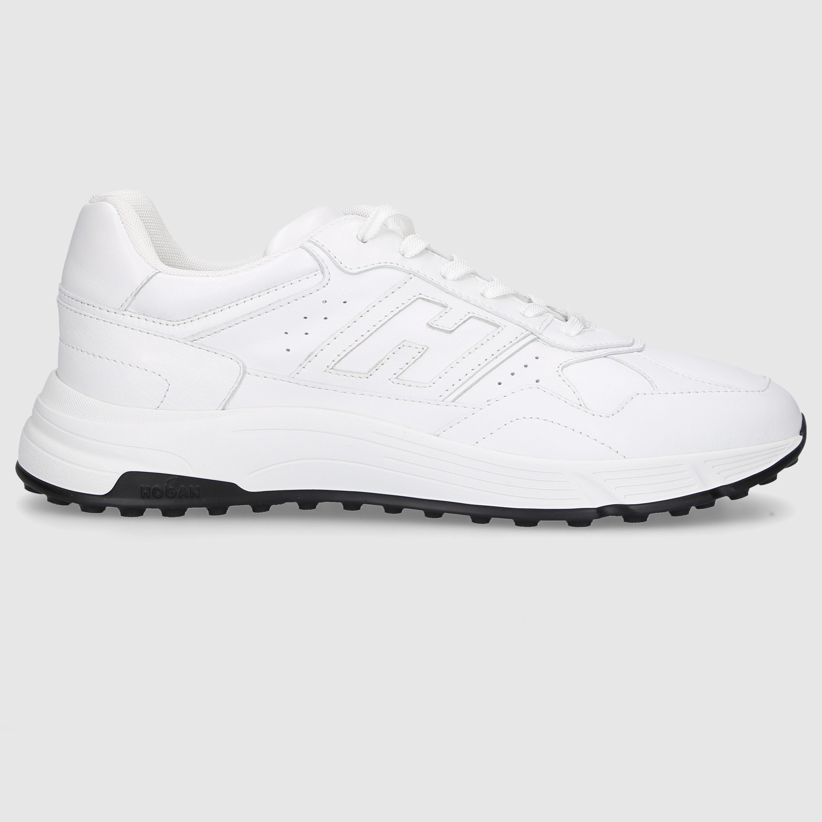 Hogan Herren Sneaker low HXM5630 Kalbsleder weiß