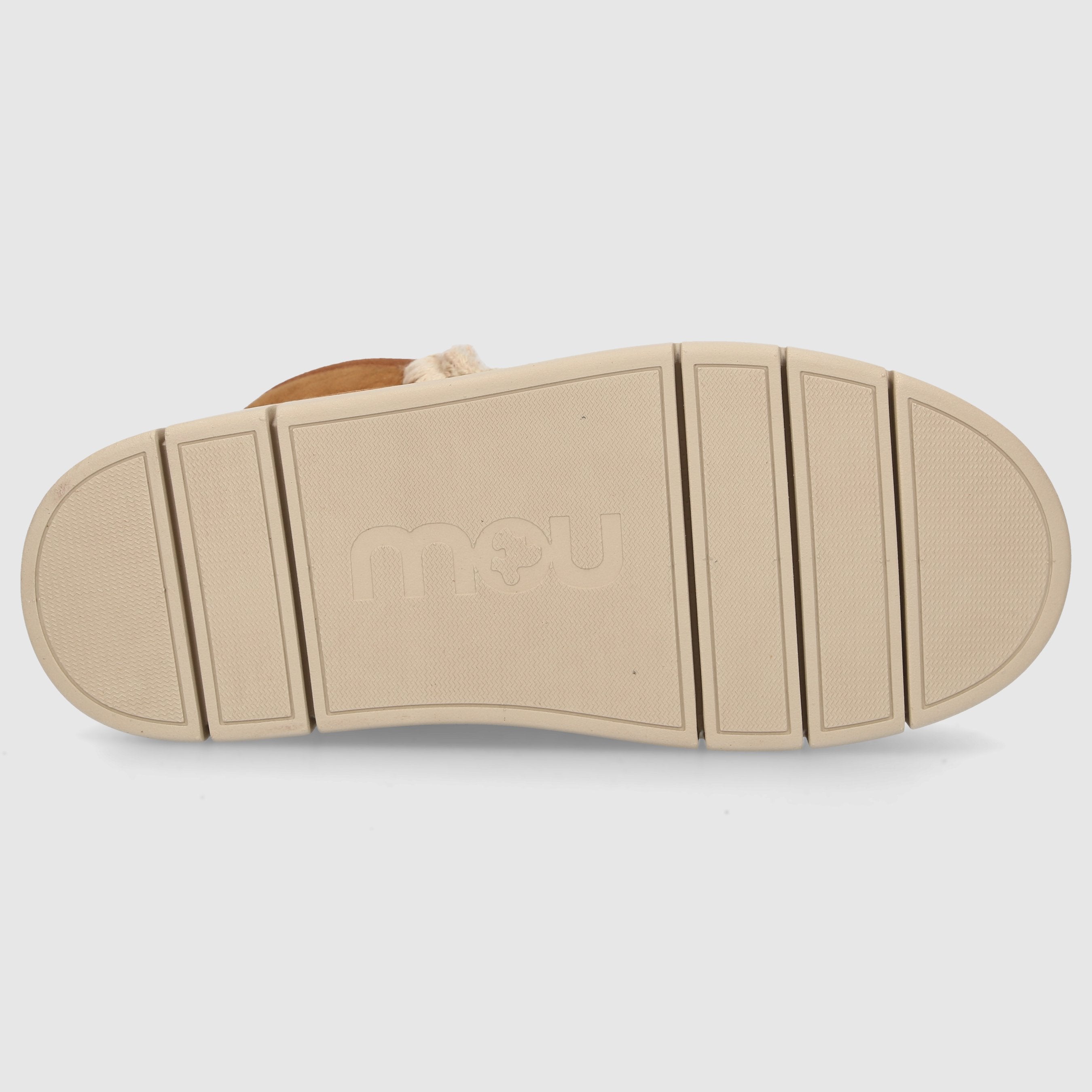 MOU Damen Sneaker Eskimo Bounce Veloursleder braun