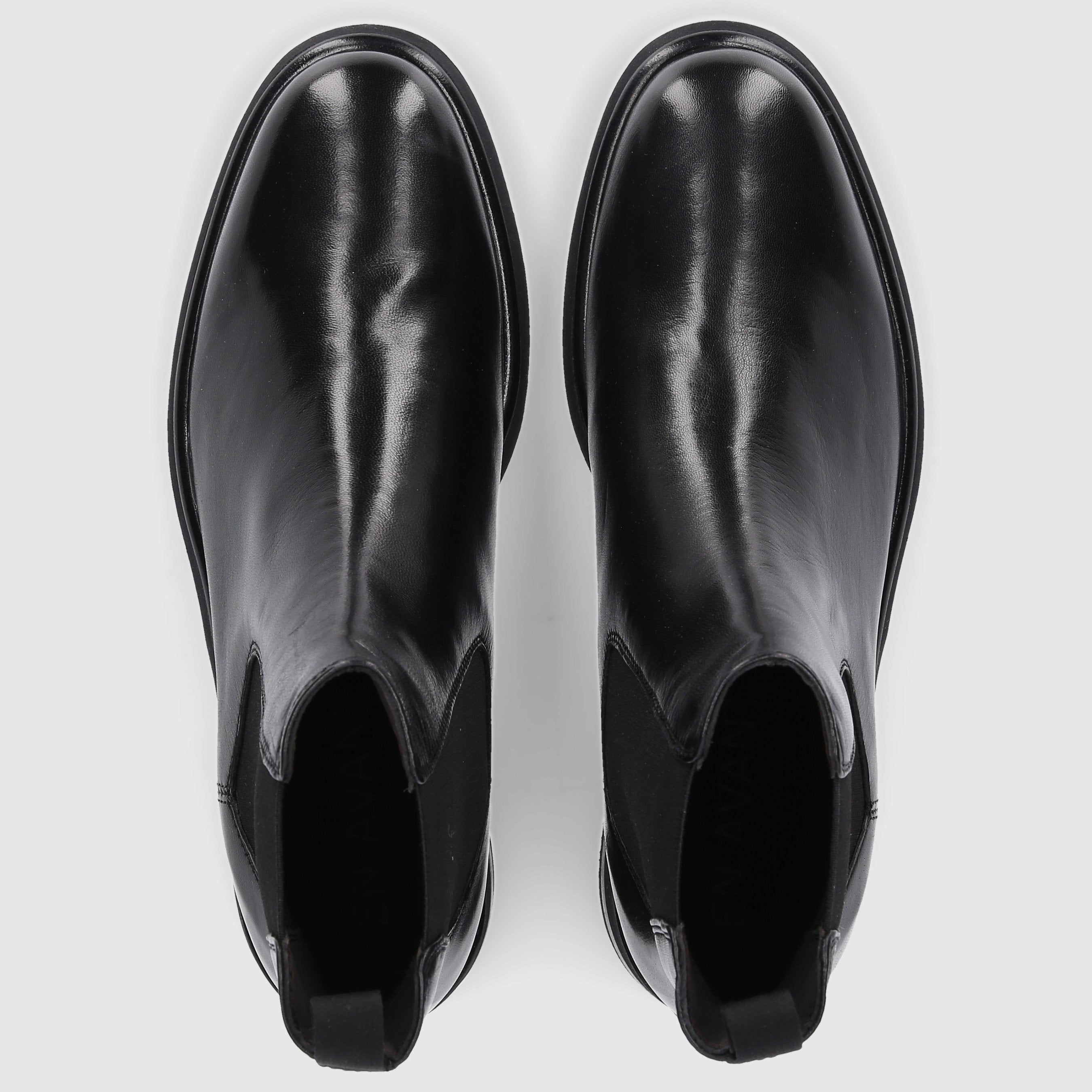 EN AVANT Women's Ankle Boots 721-27 Calf Leather Black