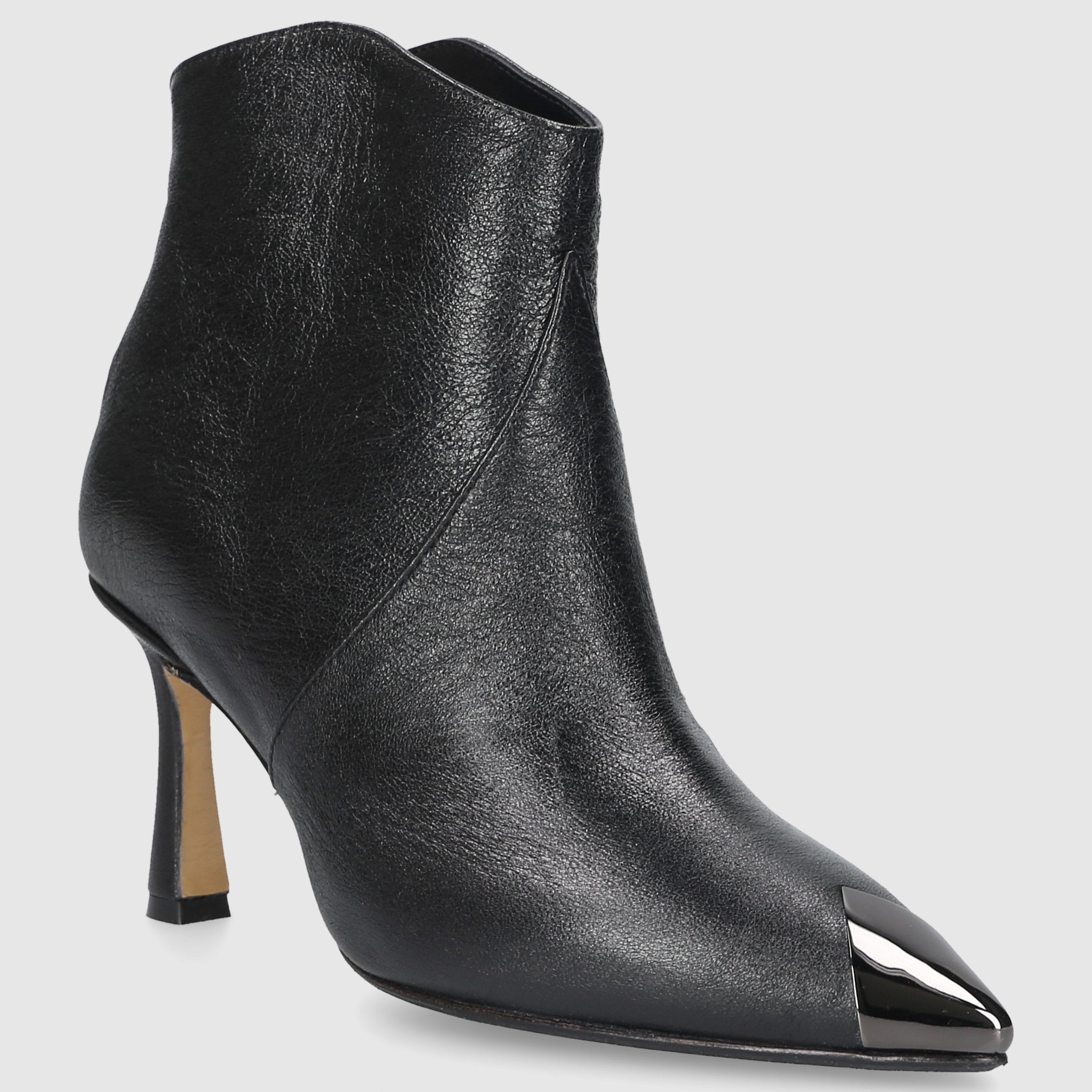 EN AVANT Women's Ankle Boots TR2422 Calf Leather Black