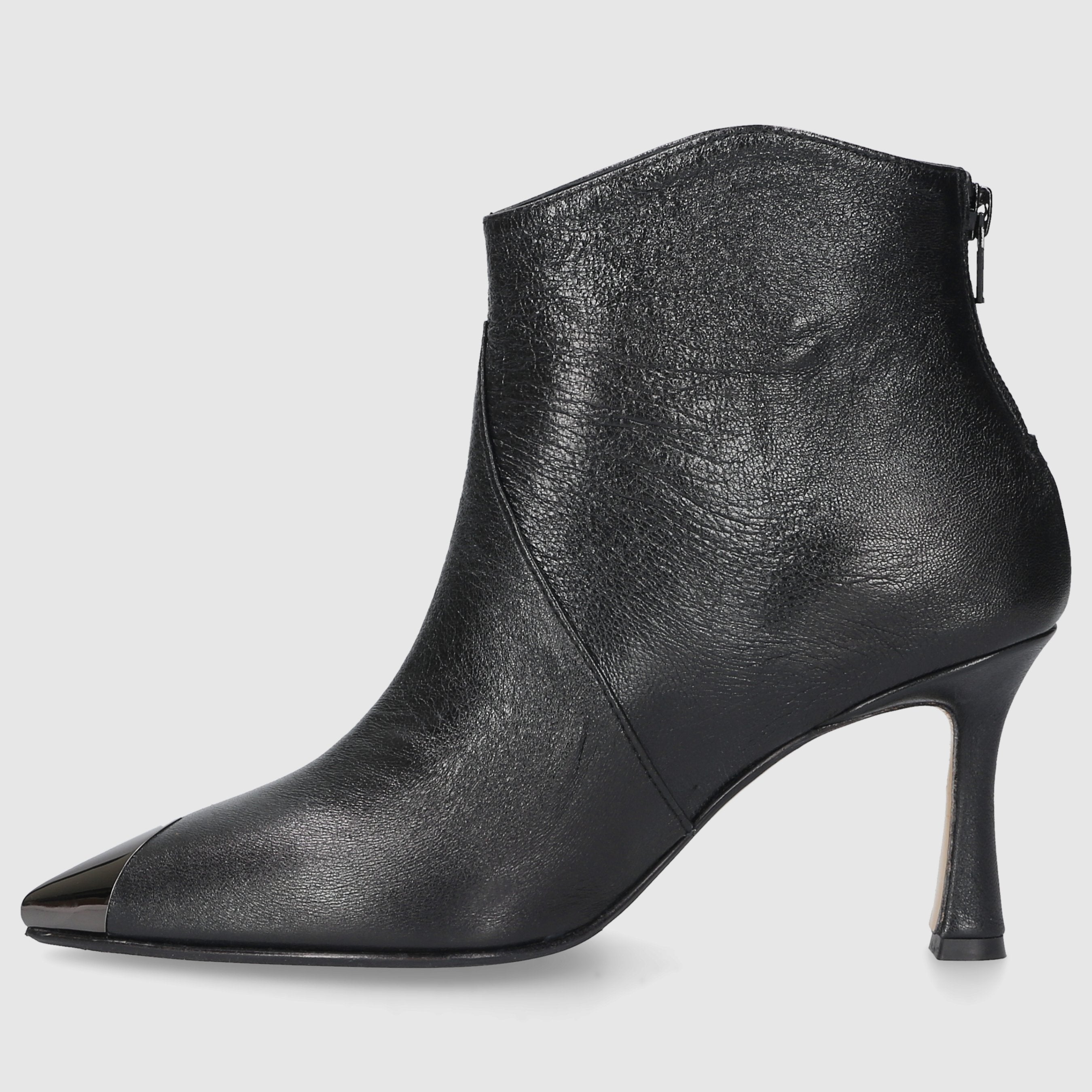 EN AVANT Women's Ankle Boots TR2422 Calf Leather Black