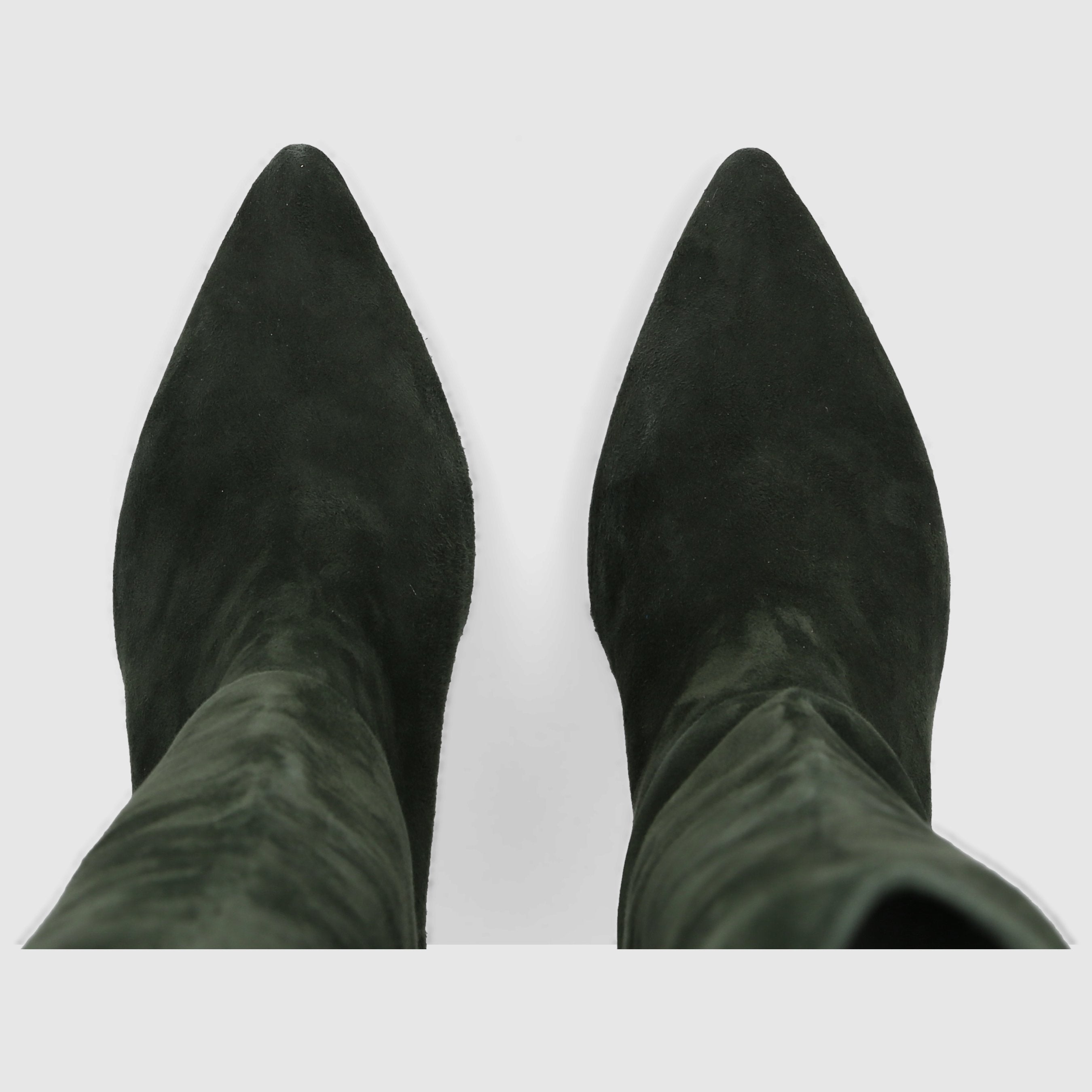 EN AVANT Damen Stiefel ST1676 Veloursleder grün
