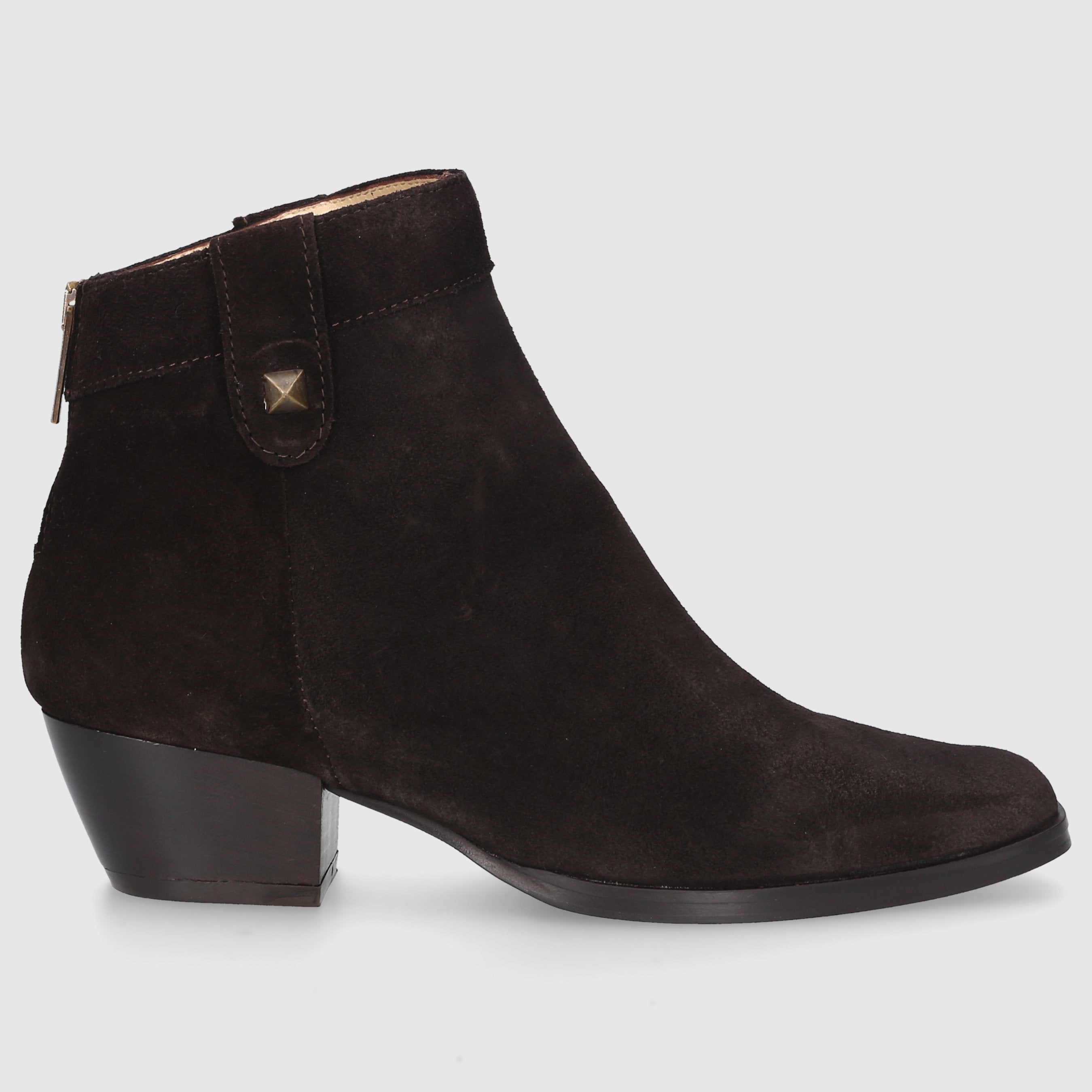 EN AVANT Women's Ankle Boots TR2409 Suede Brown
