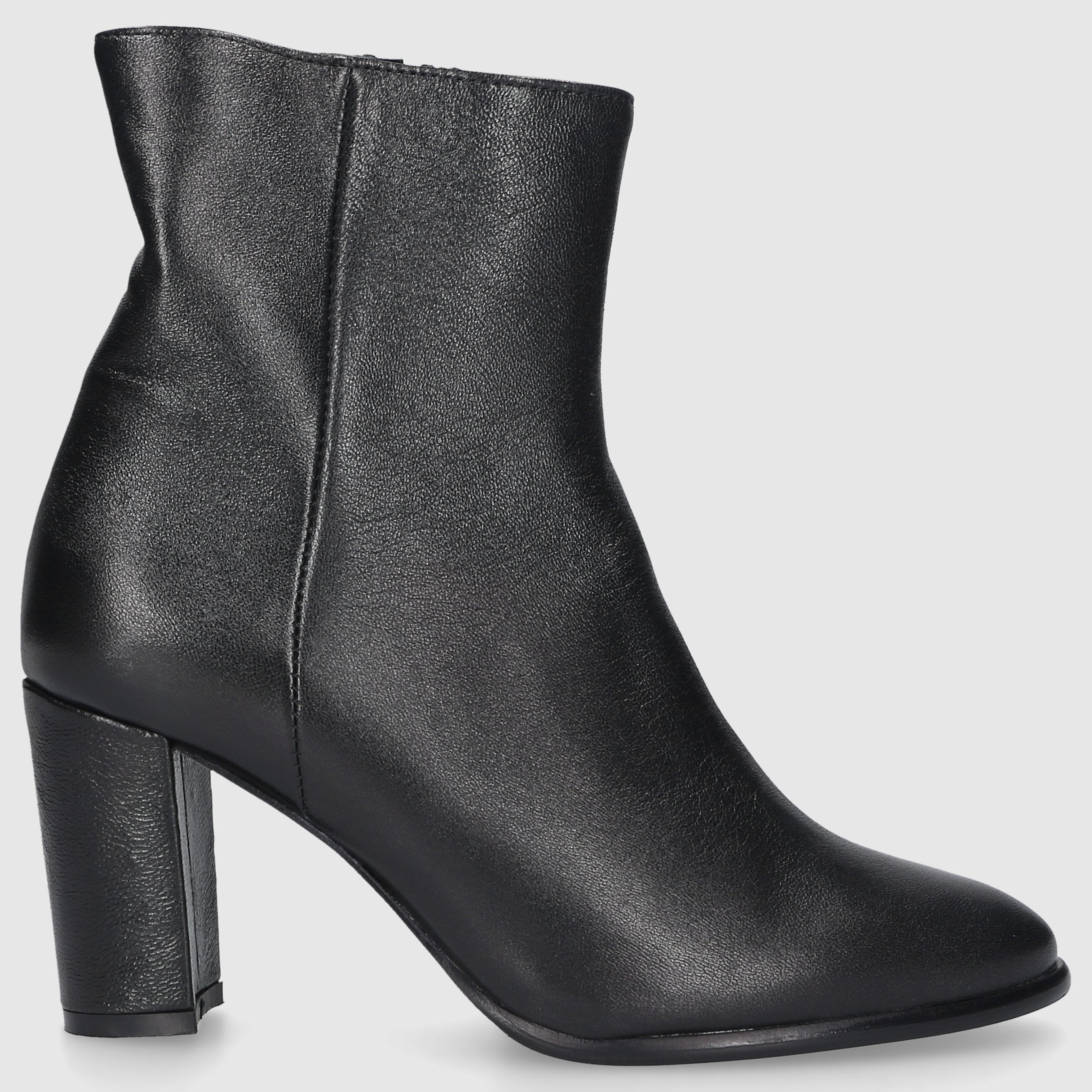 EN AVANT Women's Ankle Boots TR2441 Calf Leather Black