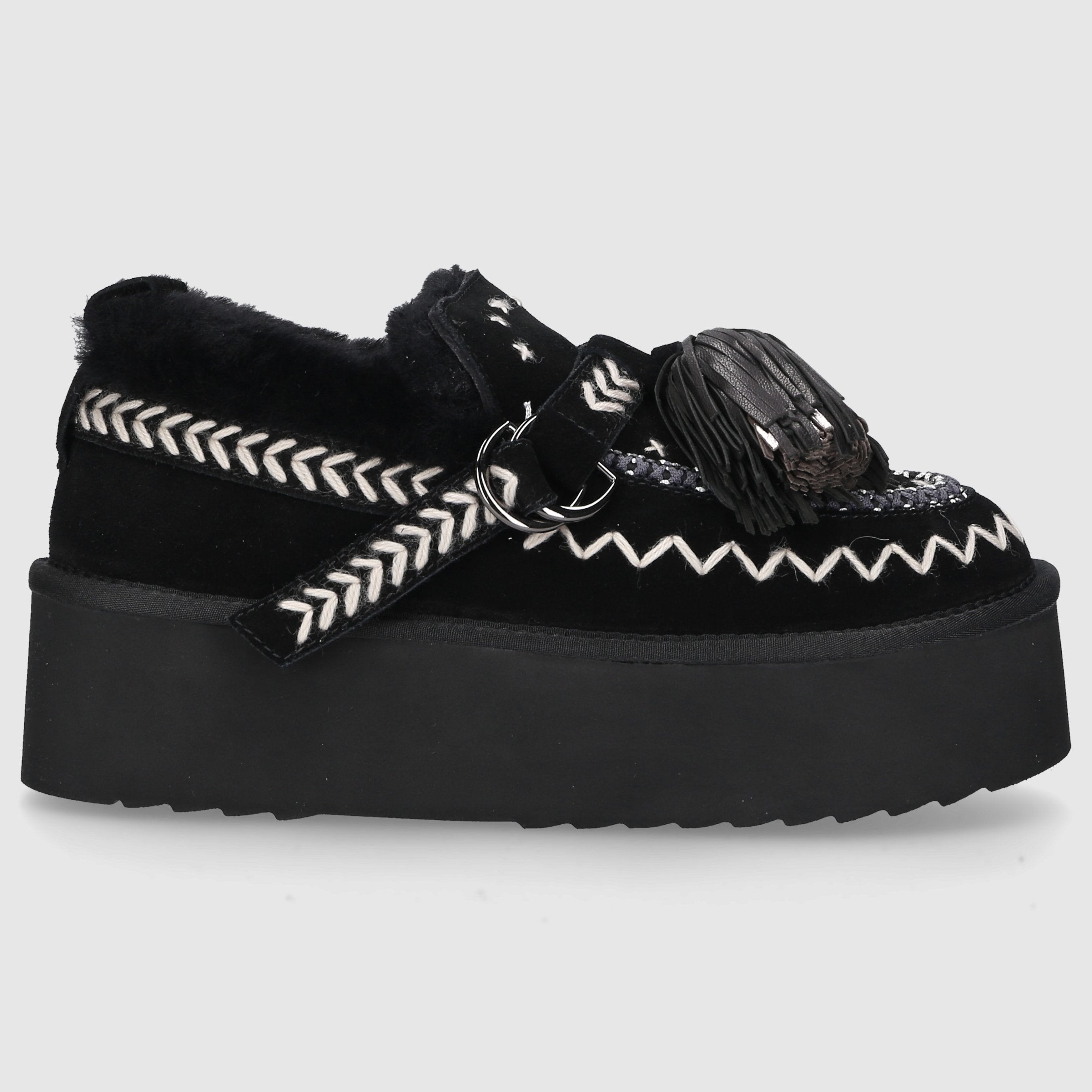 Elena Iachi Damen Flach MI SCHWARZ