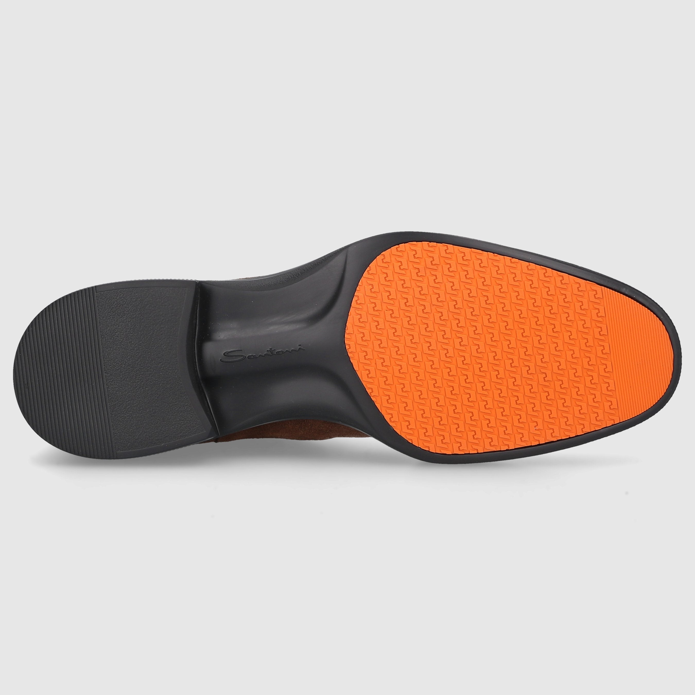 Santoni Herren Stiefeletten MGEO18937NEAXGEXS50 DK-BRAUN