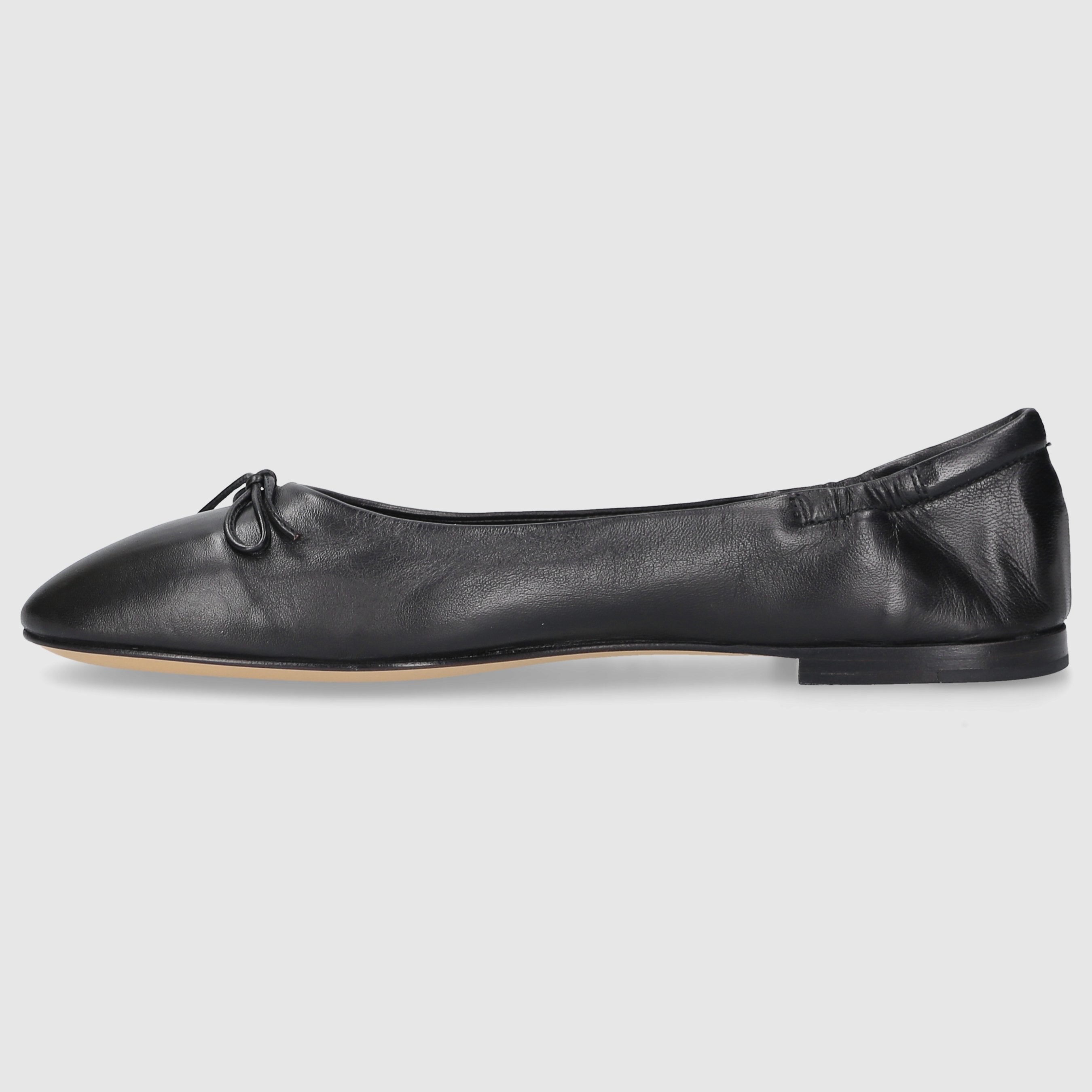 Apple D`OR ladies ballerinas 0450C calfskin black